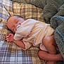 Joy participe au concours pour gagner de l'argent avec cette photo : baby, bed, blanket, child, cozy, cute, fleece, foot, hand, infant, newborn, onesie, pacifier, peaceful, plaid, resting, skin, sleeping, soft, toddler