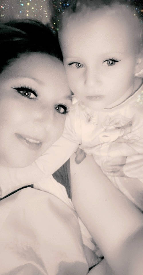 Brynnlee joined the competition — help win amazing prizes! beauty, black_and_white, cheek, child, eye, eyebrow, face, head, lip, monochrome, monochrome_photography, mother, mouth, nose, person, photograph, photography, skin, smile, toddler