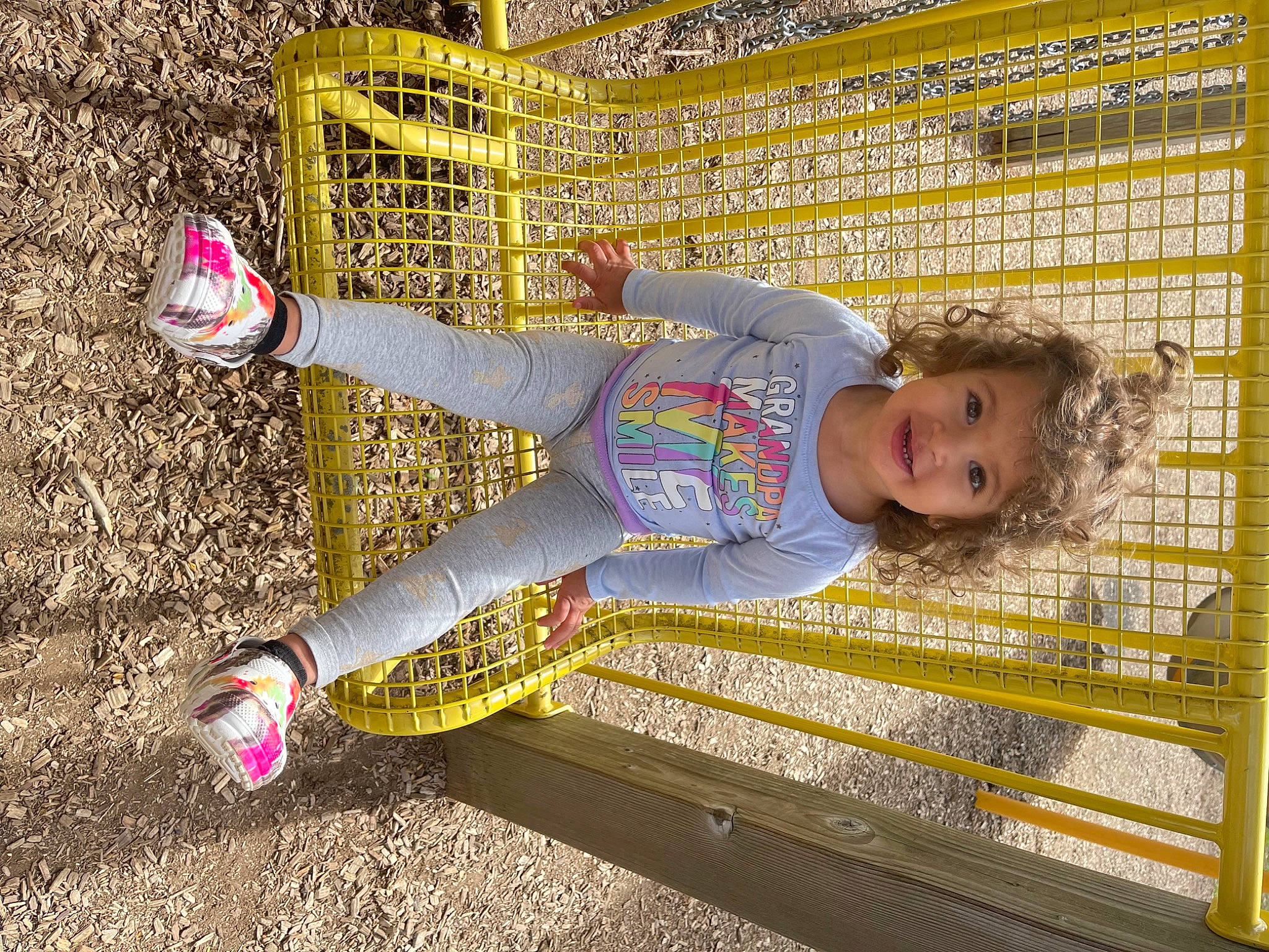 Ellarose is registered to the contest to win money with this photo: baby, baby_safety, baby_toddler_clothing, boot, child, clothing, foot, fun, grass, human_leg, human_settlement, joy, leg, leisure, pattern, people_in_nature, person, public_space, sneakers, toddler