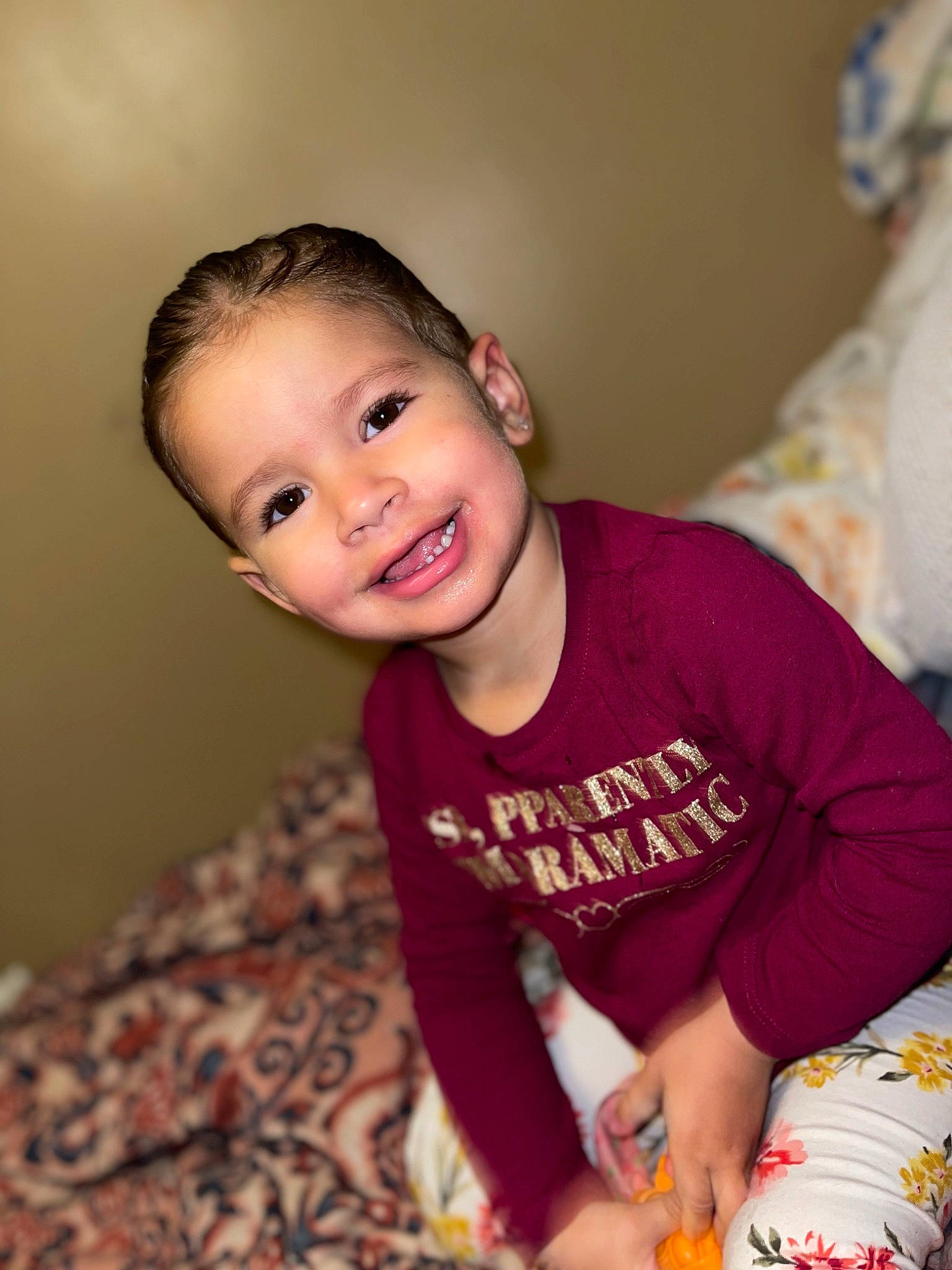 Ellarose joined the competition — help win amazing prizes! baby, baby_toddler_clothing, cheek, child, eye, face, flash_photography, flooring, hair, happy, head, iris, joy, lip, mouth, neck, nose, person, skin, sleeve