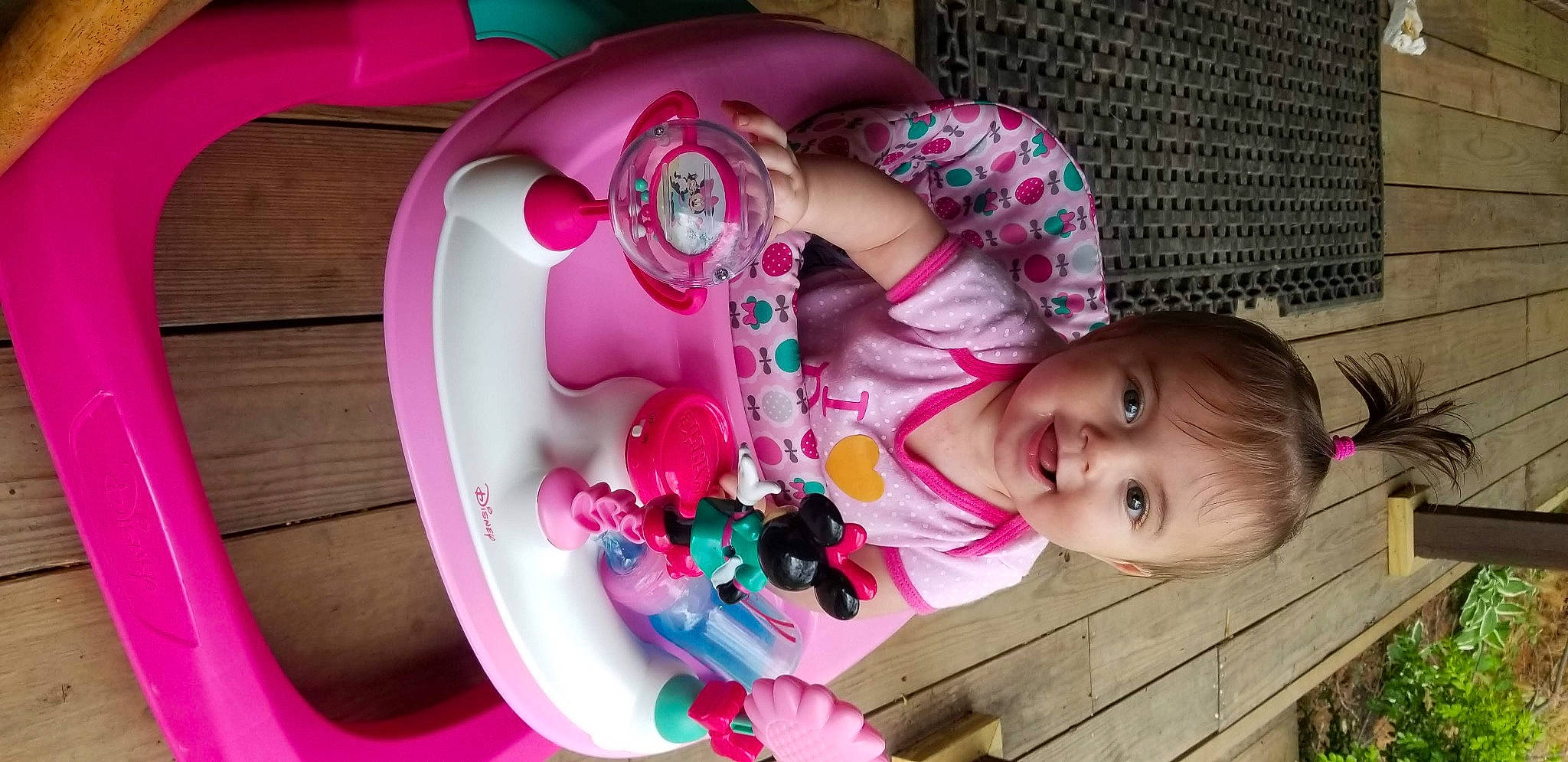 Skylar Nicole joined the competition — help win amazing prizes! baby, baby_products, child, fun, joy, person, pink, play, product, smile, toddler