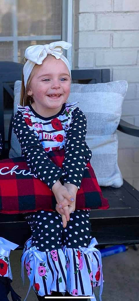 Danielle joined the competition — help win amazing prizes! baby, baby_toddler_clothing, black, blue, child, electric_blue, event, face, fashion, fun, happy, head, headwear, joy, pattern, person, plaid, red, sleeve, smile