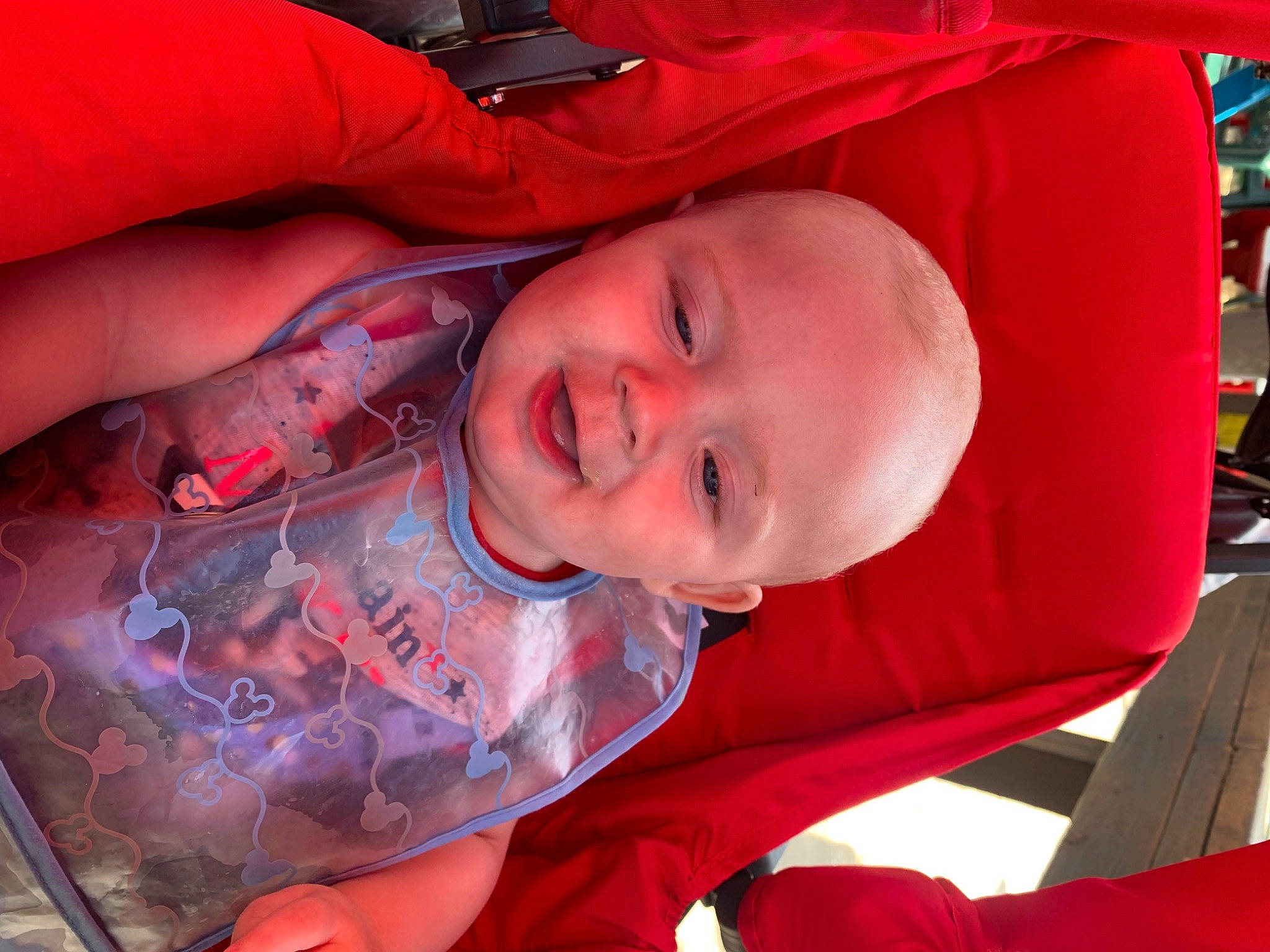 Slayde is registered to the contest to win money with this photo: baby, carmine, cheek, chest, child, cool, event, eyelash, fun, happy, lip, mouth, nose, orange, person, pink, product, red, skin, smile