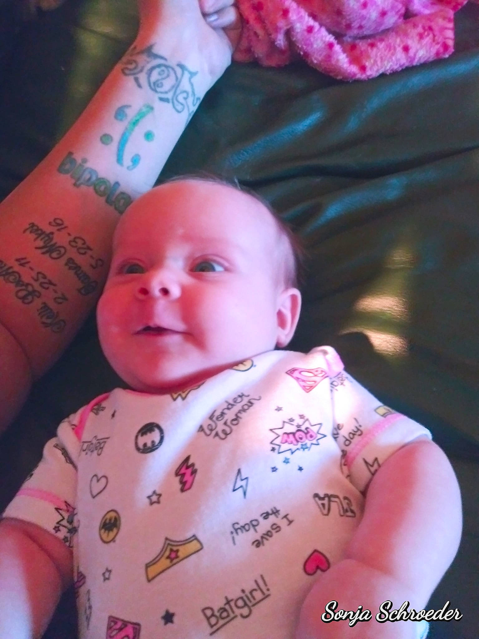 Wyllow joined the competition — help win amazing prizes! arm, baby, cheek, child, head, person, pink, skin, toddler