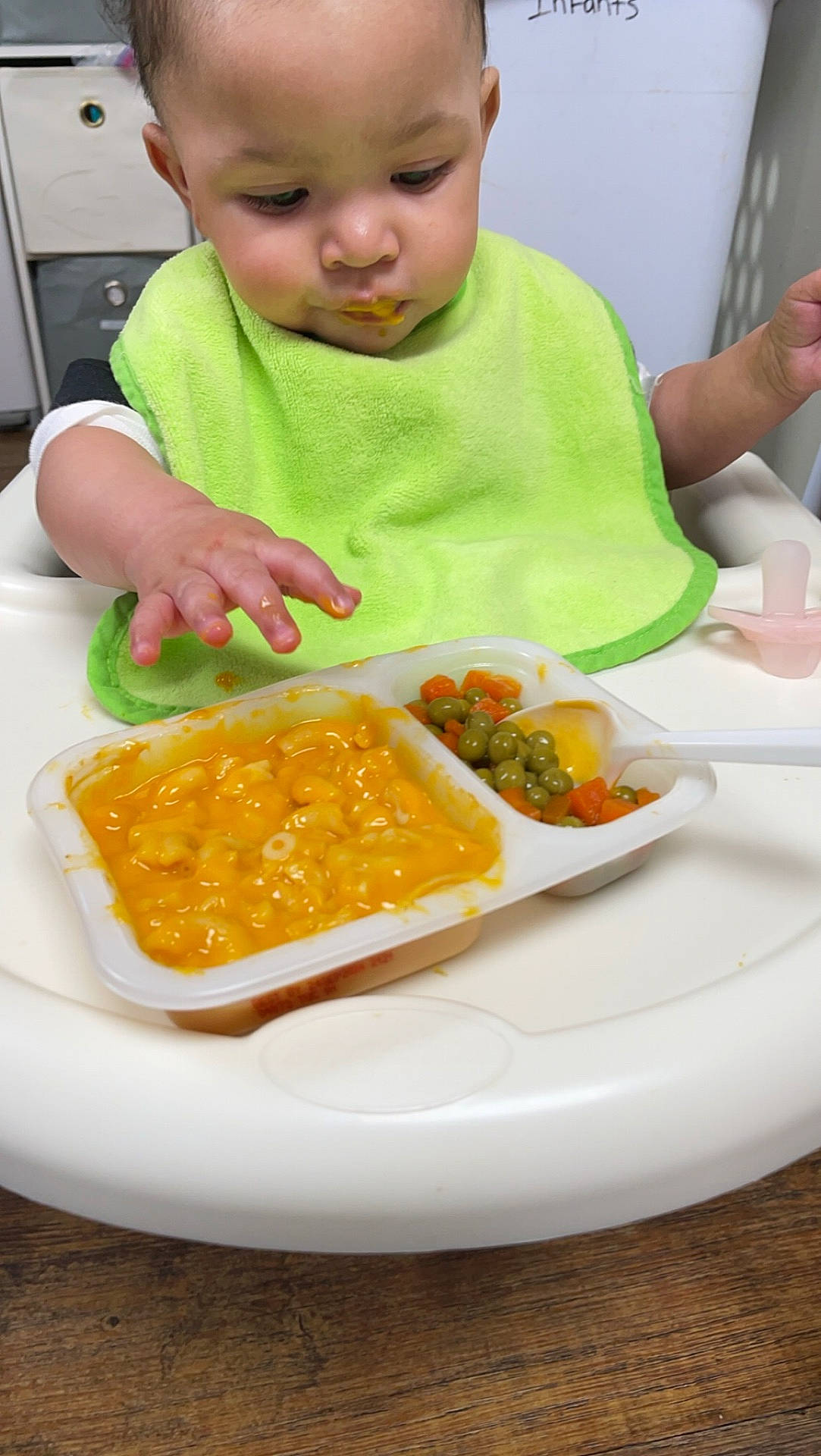 Isabella joined the competition — help win amazing prizes! art, baby, bean, bodypart, bowl, breakfast, curry, cutlery, dinner, dip, dish, eating, face, finger, food, foodpresentation, fork, fruit, furniture, gravy