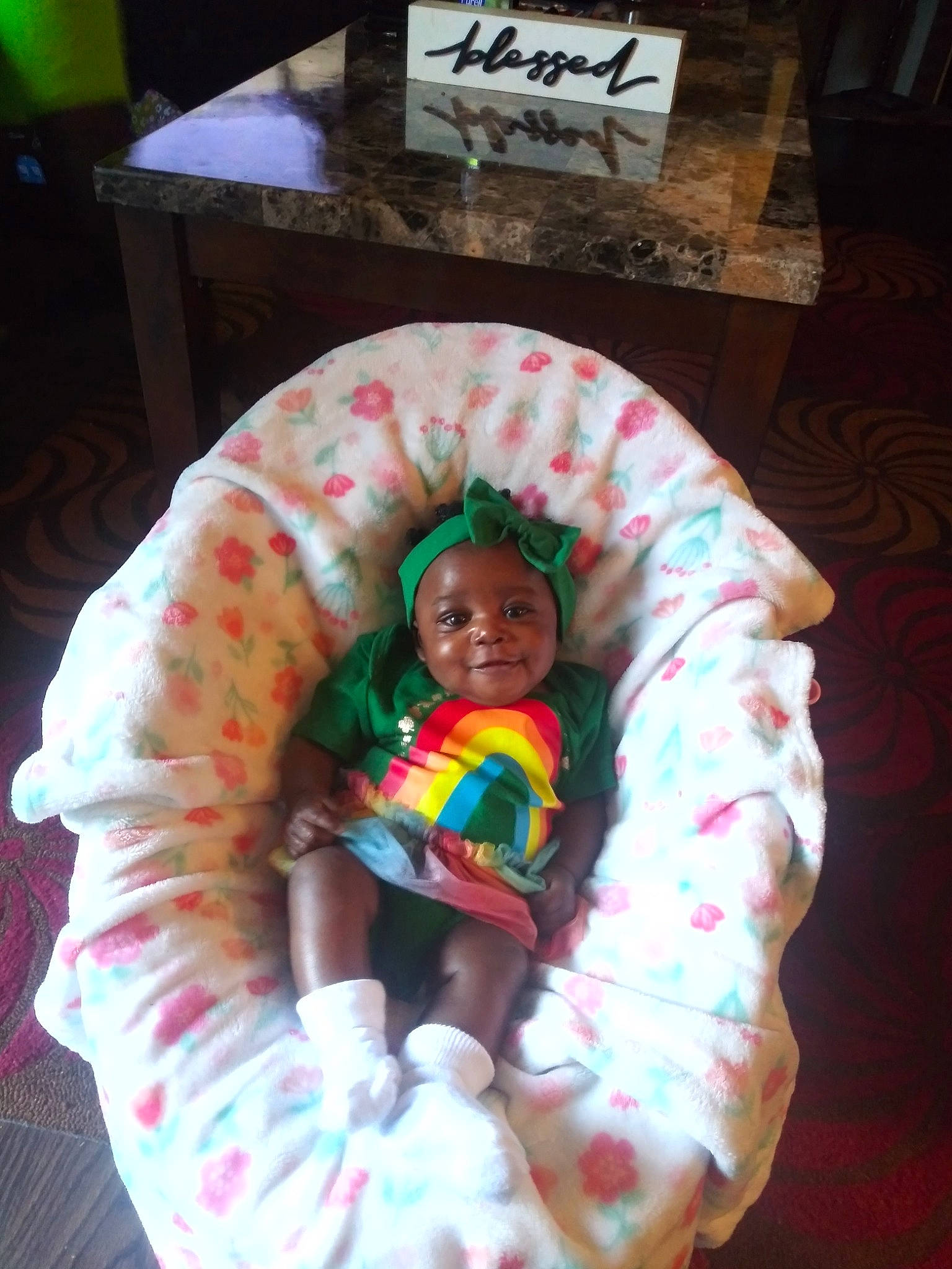 Ariana joined the competition — help win amazing prizes! baby_products, baby_toddler_clothing, baby_toys, child, circle, event, fashion_accessory, fun, happy, head, joy, pattern, person, pink, sleeve, sweetness, toddler, toy