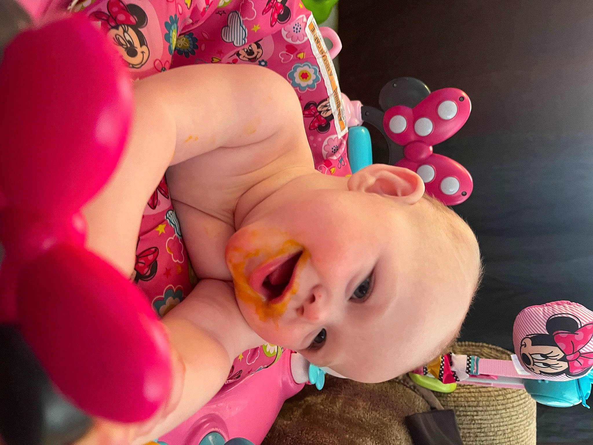 Gracelynn joined the competition — help win amazing prizes! cheek, ear, eye, eyebrow, eyelash, finger, fun, hand, happy, head, human_body, lip, magenta, mouth, neck, nose, person, pink, skin, smile