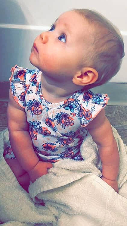 Libby joined the competition — help win amazing prizes! arm, baby, cheek, child, chin, ear, eye, face, forehead, head, lip, mouth, neck, nose, person, sitting, skin, smile, toddler