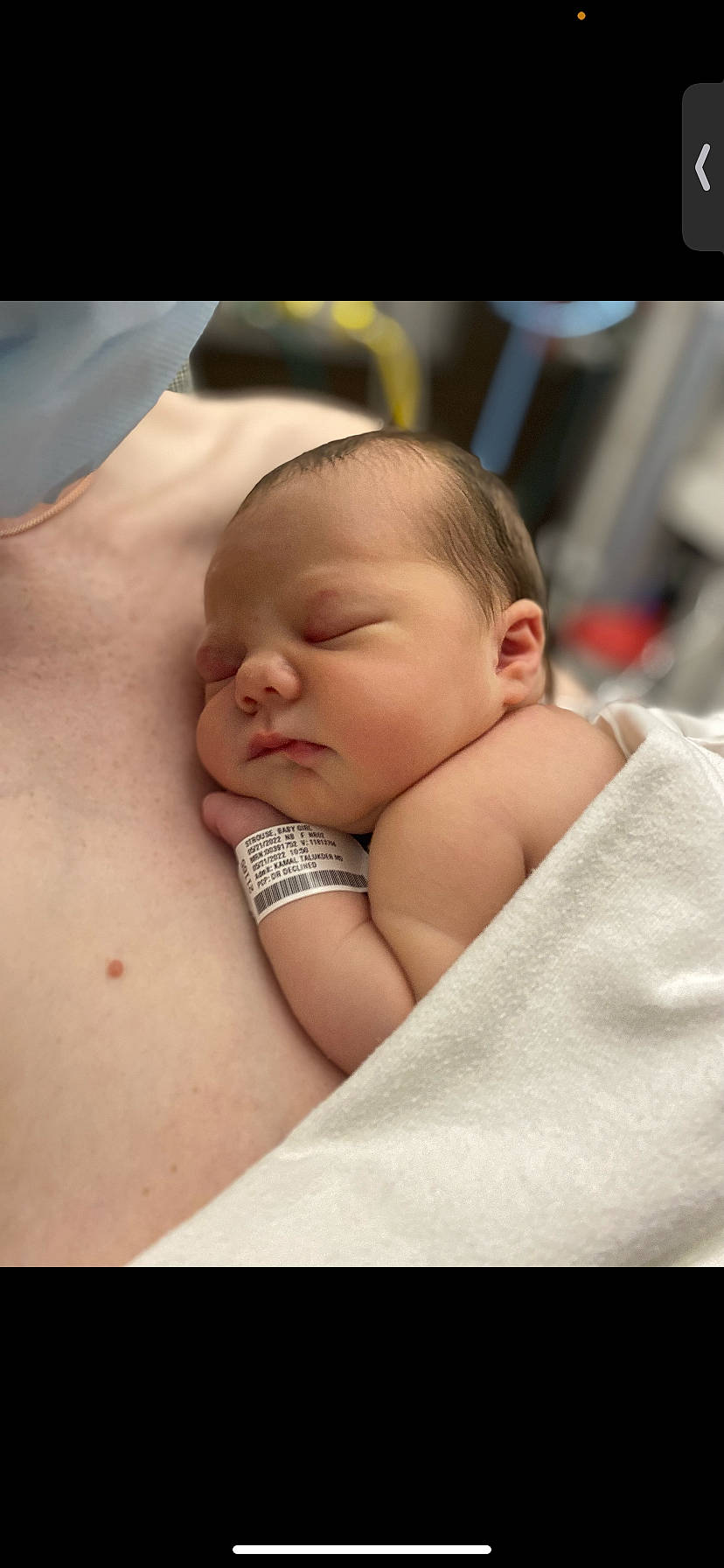 Zayleigh is registered to the contest to win money with this photo: abdomen, baby, baby_sleeping, baby_toddler_clothing, cheek, child, chin, comfort, elbow, event, eye, eyelash, finger, flesh, head, human_body, mouth, person, skin, stomach