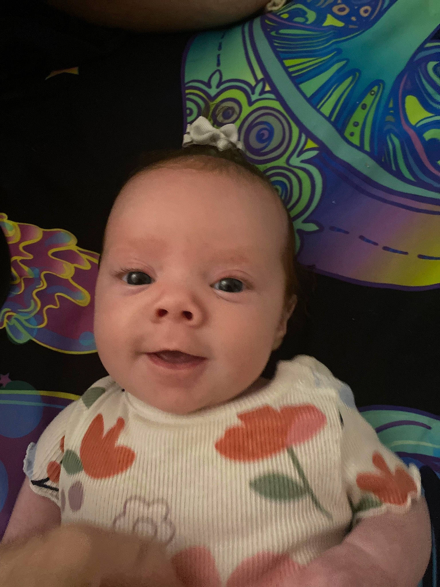 Zayleigh joined the competition — help win amazing prizes! baby, baby_toddler_clothing, cheek, chin, eye, eyebrow, face, facial_expression, forehead, hairstyle, head, lip, mouth, nose, organ, person, product, skin, sleeve, smile