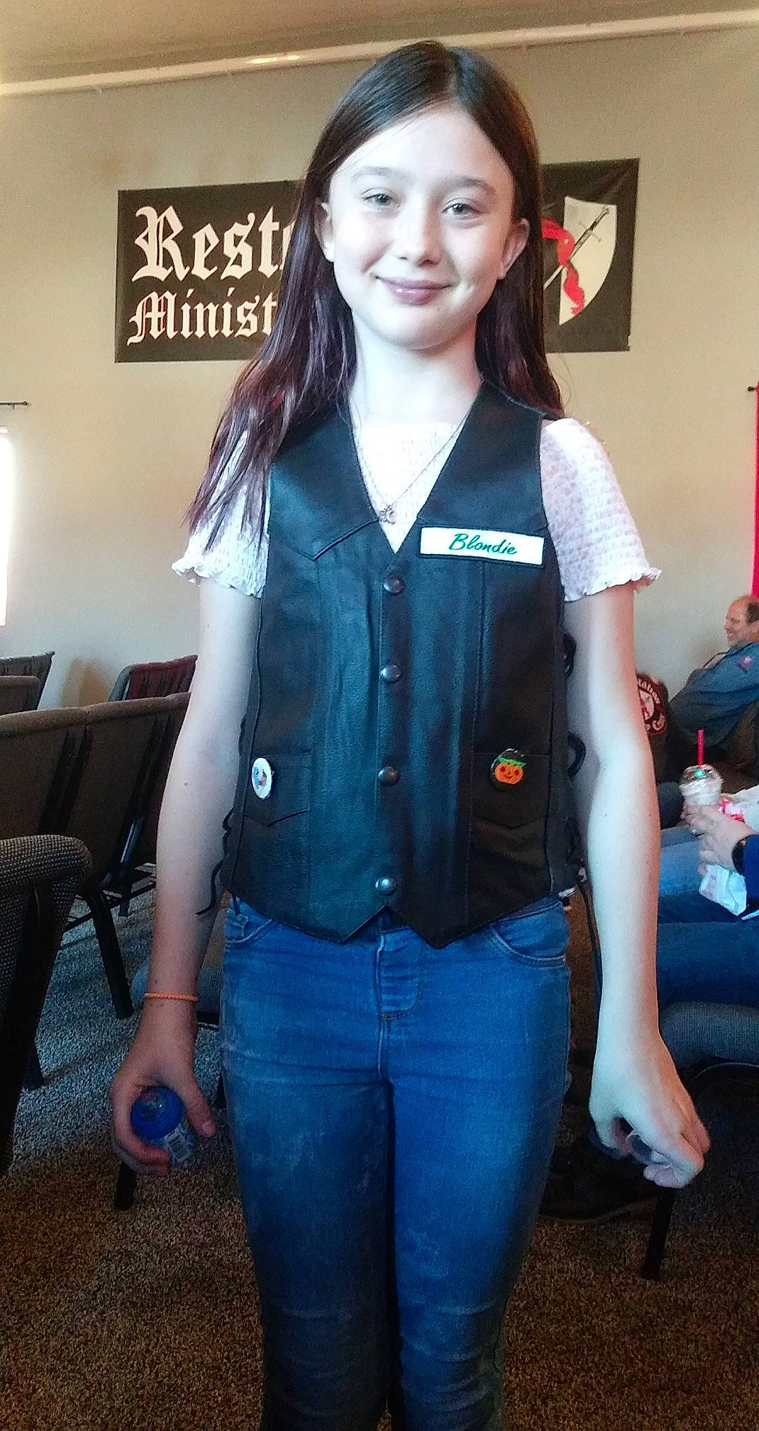 Ava joined the competition — help win amazing prizes! beauty, blue, cool, denim, electric_blue, fashion, fashion_design, hairstyle, hat, jeans, joy, long_hair, person, shoulder, skin, sleeve, smile, street_fashion, thigh, trunk