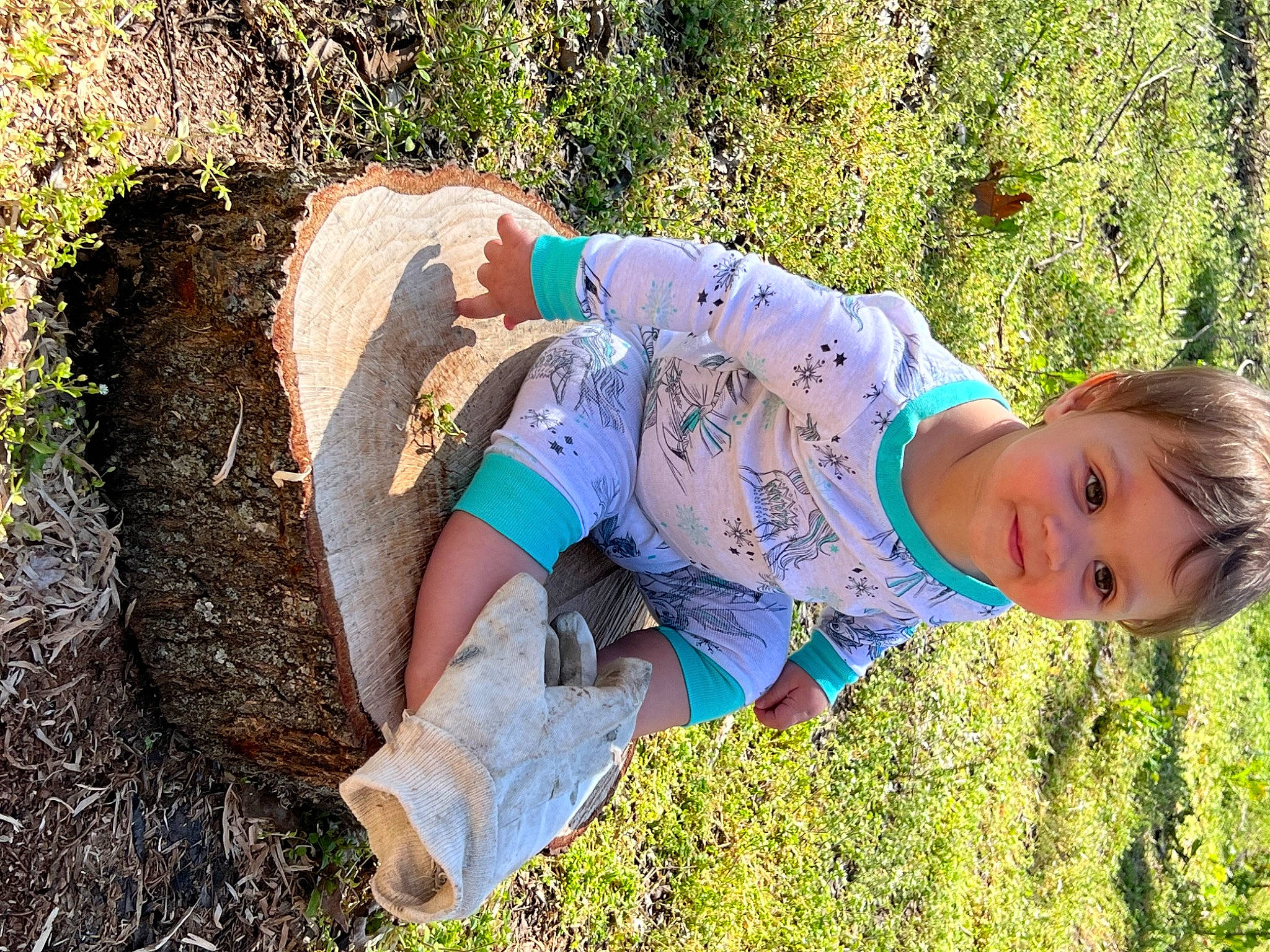 Riverlynn is registered to the contest to win money with this photo: denim, electric_blue, fun, grass, grass_family, grassland, happy, human_leg, joy, landscape, leisure, people_in_nature, person, plant, sitting, soil, sunlight, t_shirt, thigh, toddler