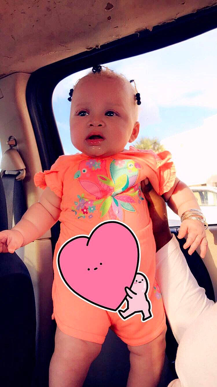 Jalani is registered to the contest to win money with this photo: abdomen, baby, baby_toddler_clothing, cheek, child, joint, person, pink, skin, stomach, toddler