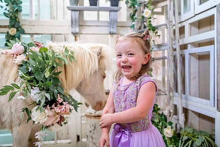 Talina joined the competition — help win amazing prizes! blond, child, dress, event, fawn, flower, flower_arranging, grass, happy, iris, joy, magenta, person, petal, photograph, pink, plant, purple, smile, snapshot