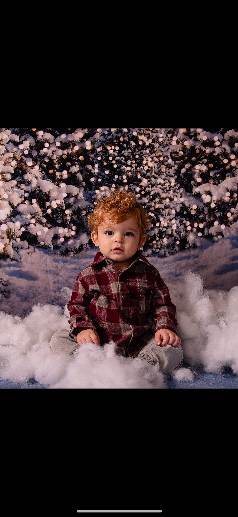 Tripp joined the competition — help win amazing prizes! baby, child, flash_photography, flooring, freezing, fun, fur, happy, pattern, people_in_nature, person, plaid, sitting, sleeve, stock_photography, tartan, tints_and_shades, toddler, vintage_clothing, winter