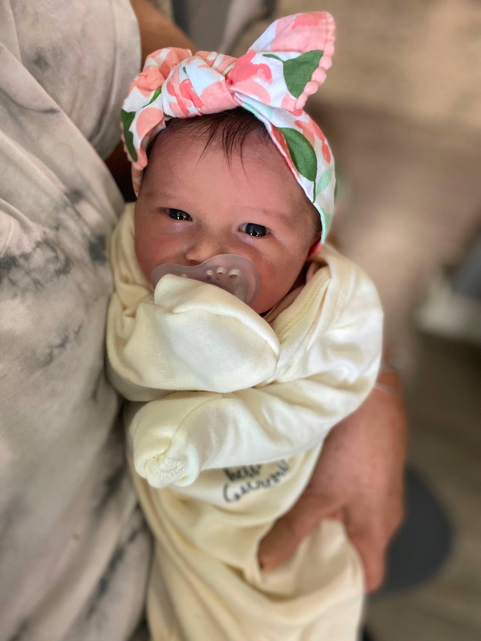 Lana joined the competition — help win amazing prizes! baby, baby_products, cheek, child, headgear, person, pink, skin, smile, toddler