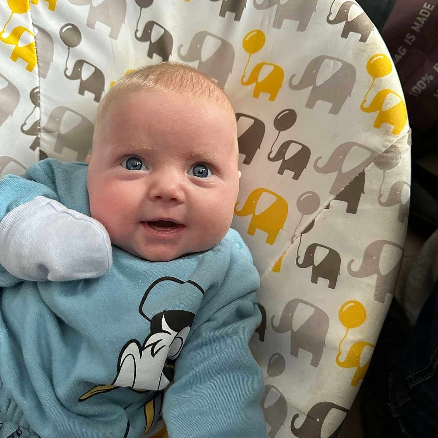 Cohen-Rai joined the competition — help win amazing prizes! baby, blanket, clothing, crib, cushion, face, furniture, happy, head, homedecor, infantbed, newborn, person, photography, portrait, smile, t_shirt