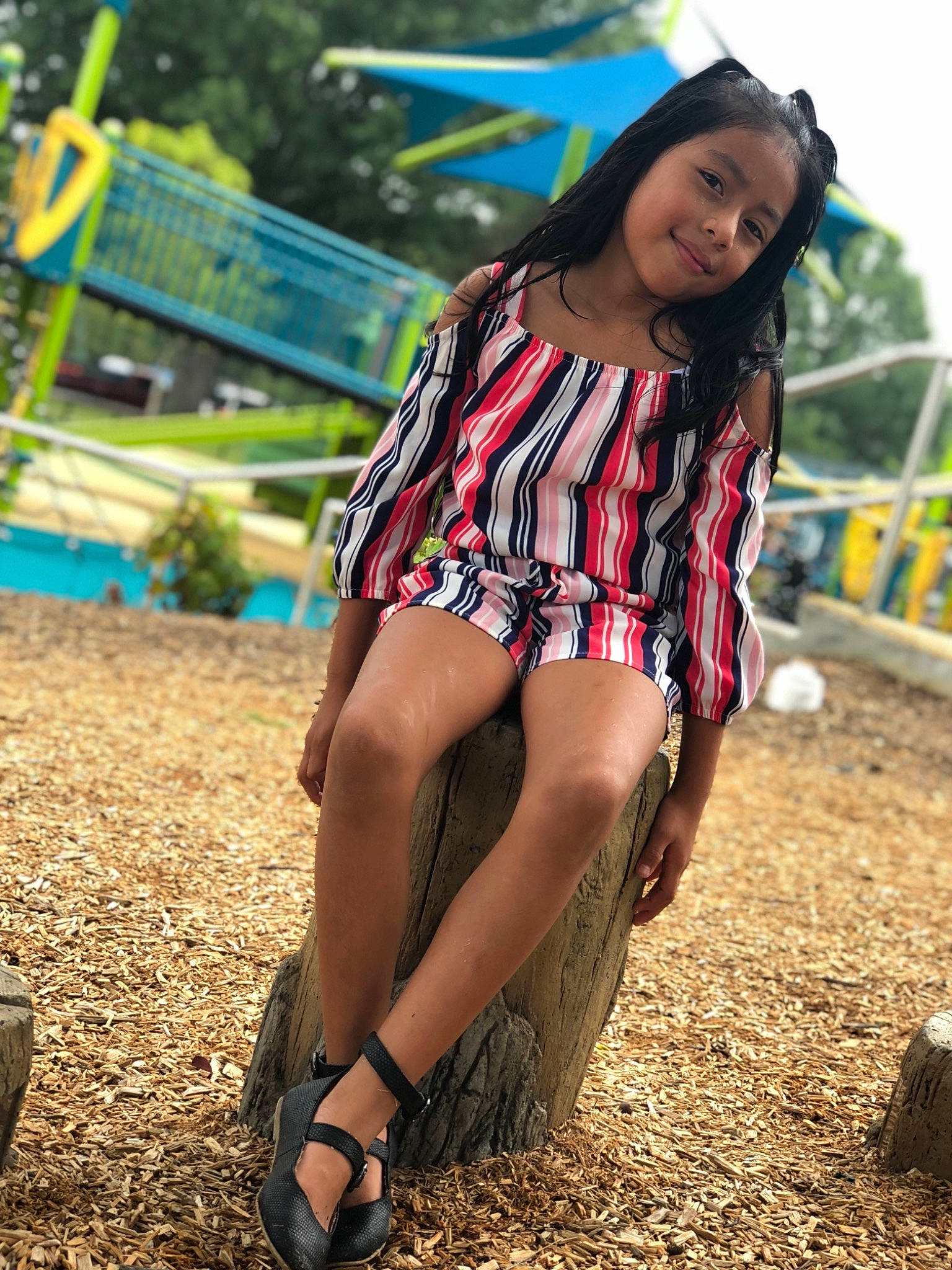 Alyson is registered to the contest to win money with this photo: beauty, black_hair, brown, clothing, fashion, footwear, human_body, human_leg, joy, lady, leg, long_hair, model, person, photo_shoot, photography, plaid, shorts, sitting, street_fashion