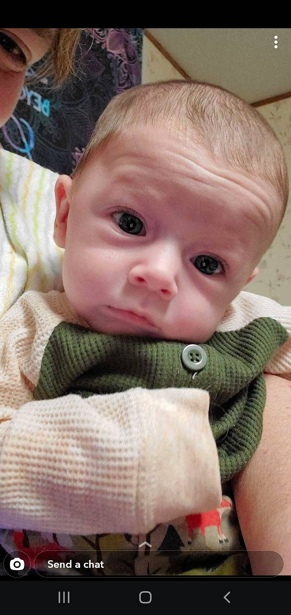 Wesley is registered to the contest to win money with this photo: baby, baby_products, baby_toddler_clothing, cheek, child, ear, eyebrow, eyelash, forehead, iris, linens, lip, pattern, person, product, skin, textile, toddler