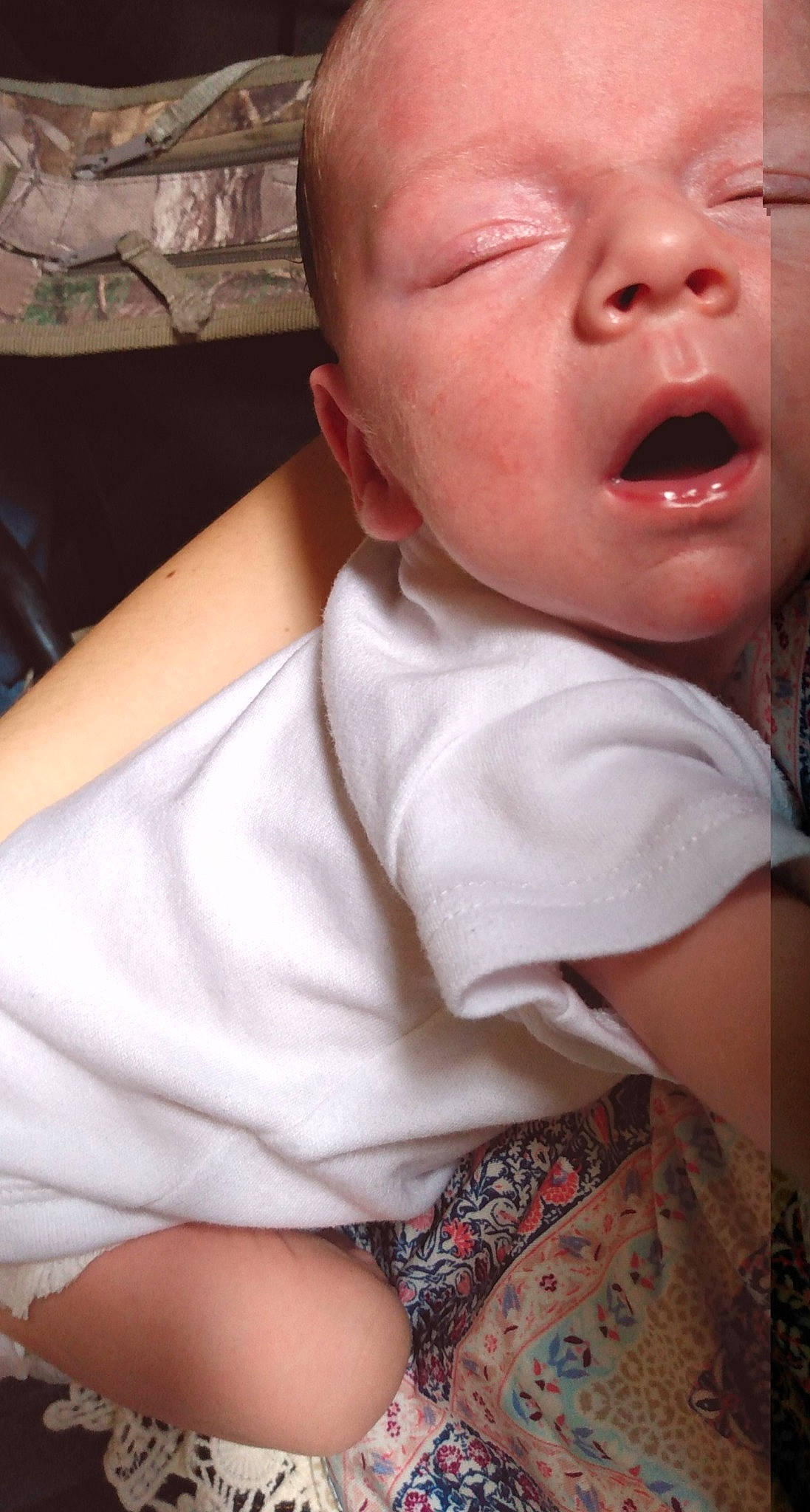 Wesley joined the competition — help win amazing prizes! baby, baby_products, baby_toddler_clothing, cheek, child, flesh, jaw, lip, neck, organ, person, skin, throat, toddler, tongue, tooth