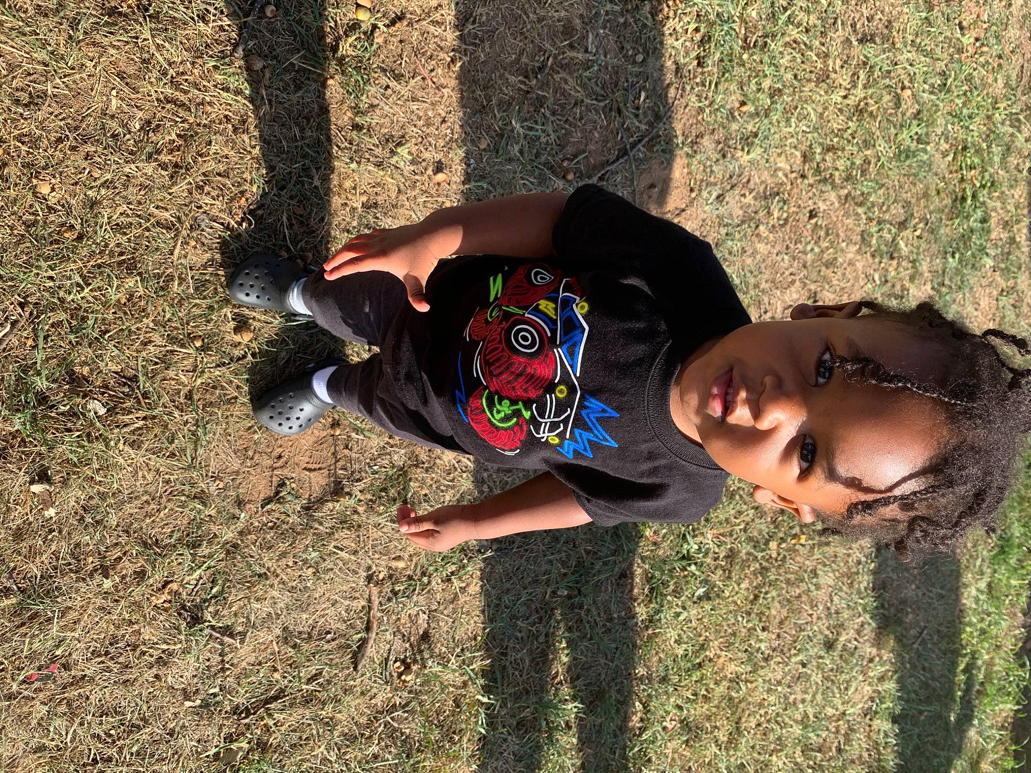 Brenden is registered to the contest to win money with this photo: adaptation, fun, grass, person, plant, soil, tree