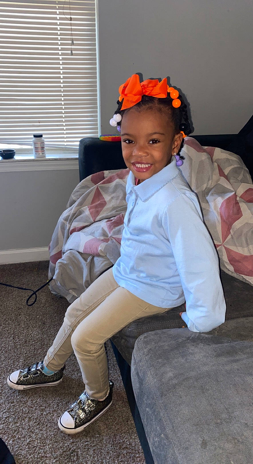 Armani joined the competition — help win amazing prizes! arm, comfort, eyewear, fun, happy, headgear, human_body, human_leg, joy, knee, lap, leg, lip, person, shoe, sitting, sleeve, smile, sneakers, thigh