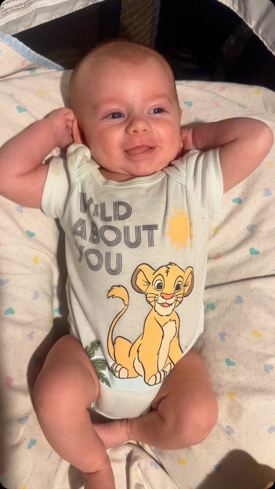 Leum joined the competition — help win amazing prizes! baby_toddler_clothing, cheek, eye, facial_expression, finger, hand, head, human_body, iris, joy, mammal, mouth, neck, nose, organ, person, skin, sleeve, smile, stomach