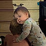 Emberly is registered to the contest to win money with this photo: affection, back, cabinet, candid, child, cozy, floor, furniture, hair, hug, indoor, intimate, lighting, pajamas, person, playful, room, skin, toddler, young
