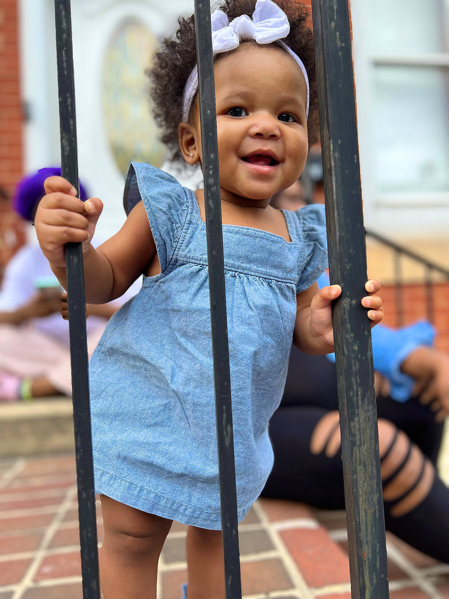 Melodi joined the competition — help win amazing prizes! baby, child, electric_blue, fashion, fun, gesture, hairstyle, happy, hat, human_leg, joint, leisure, person, recreation, sleeve, snapshot, standing, t_shirt, thigh, toddler