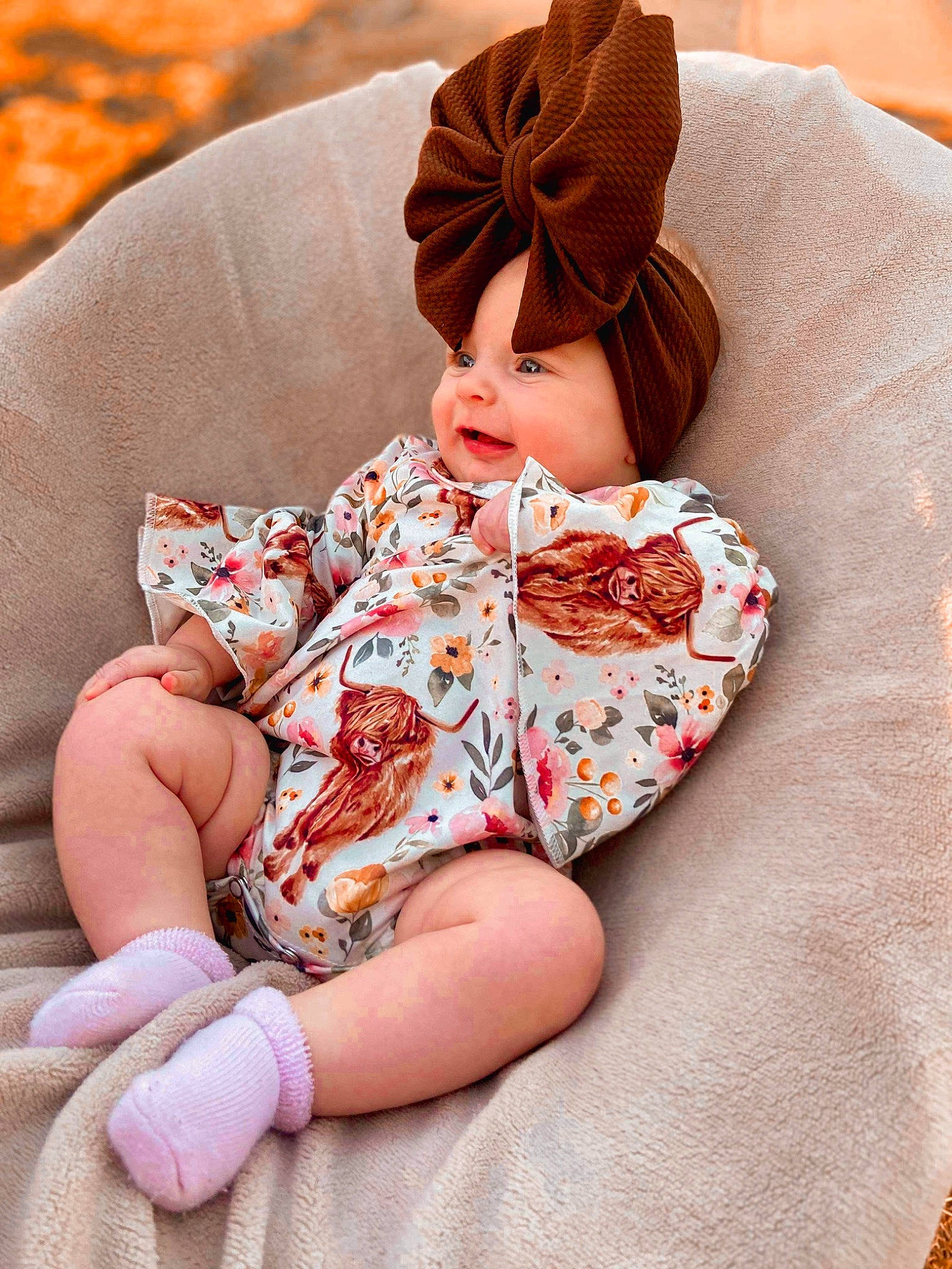 Kinzley joined the competition — help win amazing prizes! baby, baby_sleeping, baby_toddler_clothing, cap, child, comfort, finger, foot, headwear, human_leg, knit_cap, linens, pattern, peach, person, pink, skin, sleeve, sock, textile