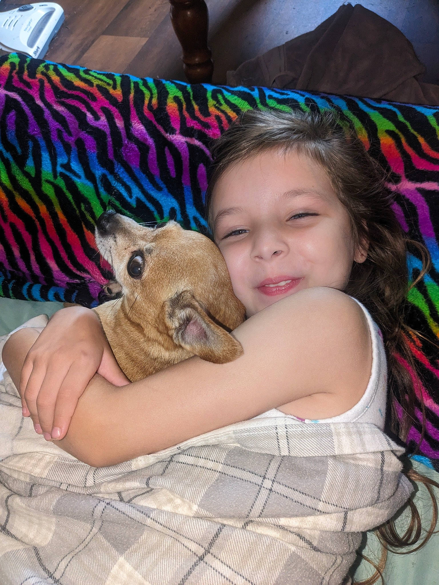 Jayla is registered to the contest to win money with this photo: adaptation, child, event, fawn, fun, fur, goat, happy, marsupial, person, rabbit, rabbits_and_hares, sitting, skin, smile, terrestrial_animal, toddler, toy, vacation, wallaby