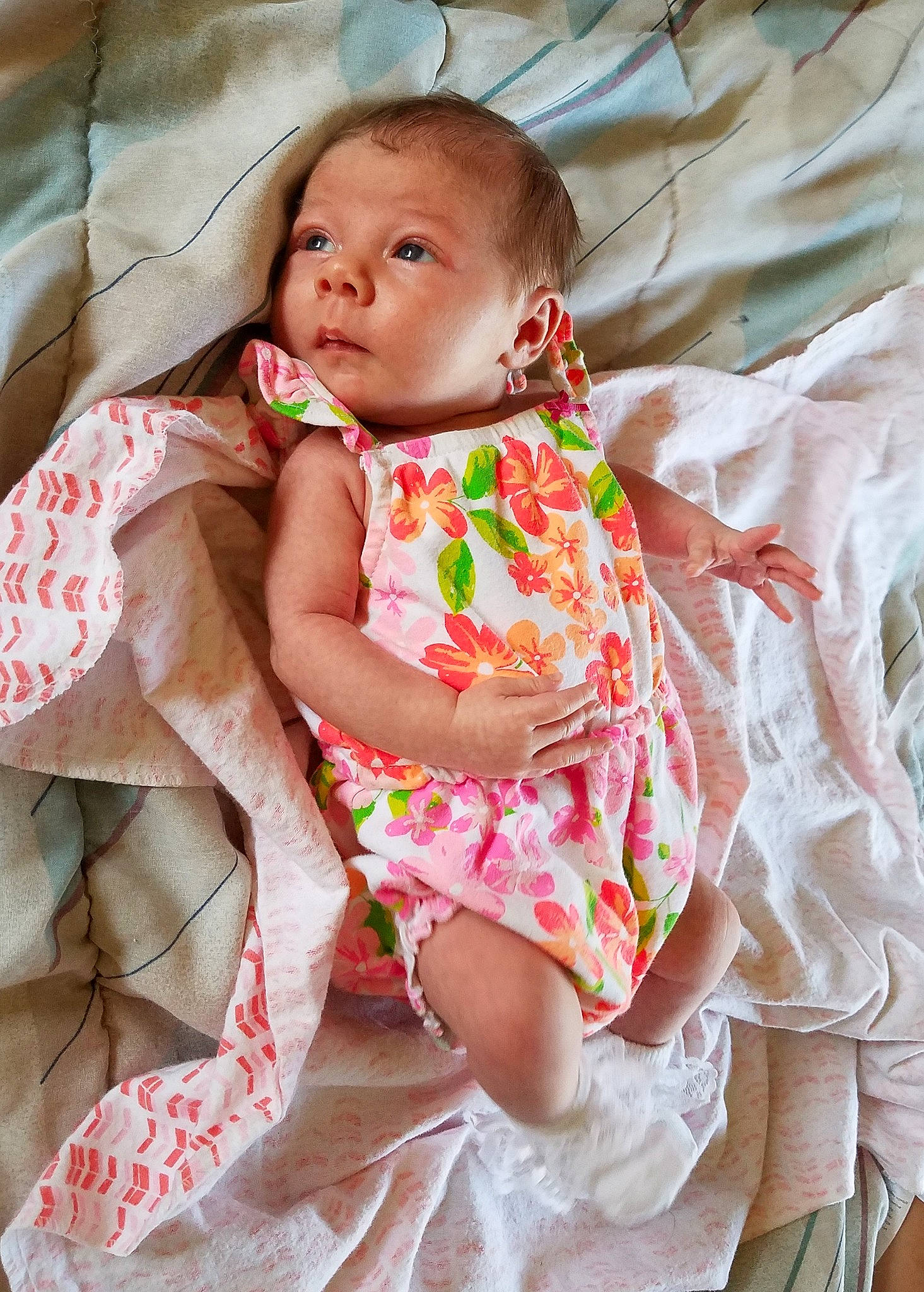 Zalei joined the competition — help win amazing prizes! baby, baby_products, baby_toddler_clothing, bedding, cheek, child, design, dress, linens, nap_mat, pattern, person, pink, product, skin, textile, toddler