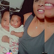 Ayannah joined the competition — help win amazing prizes! arm, baby, blurred_background, casual, clothing, cute, face, family, happy, head, heart_emoji, holding, indoors, jewelry, love, person, portrait, skin, smile, woman