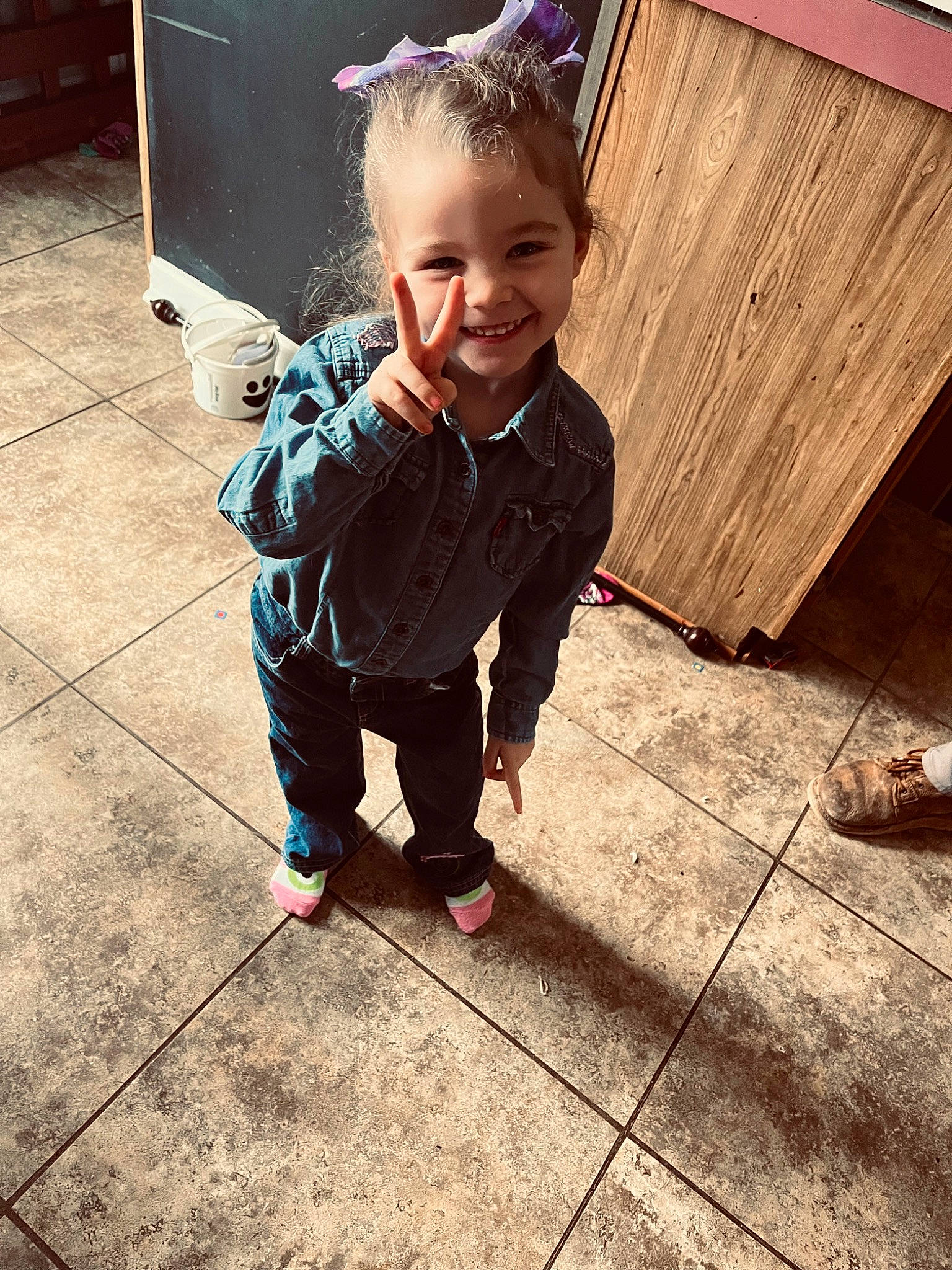 Adelyn joined the competition — help win amazing prizes! asphalt, child, cool, floor, flooring, fun, grass, happy, joy, leg, person, road_surface, shoe, sidewalk, sitting, smile, snapshot, sneakers, standing, tints_and_shades