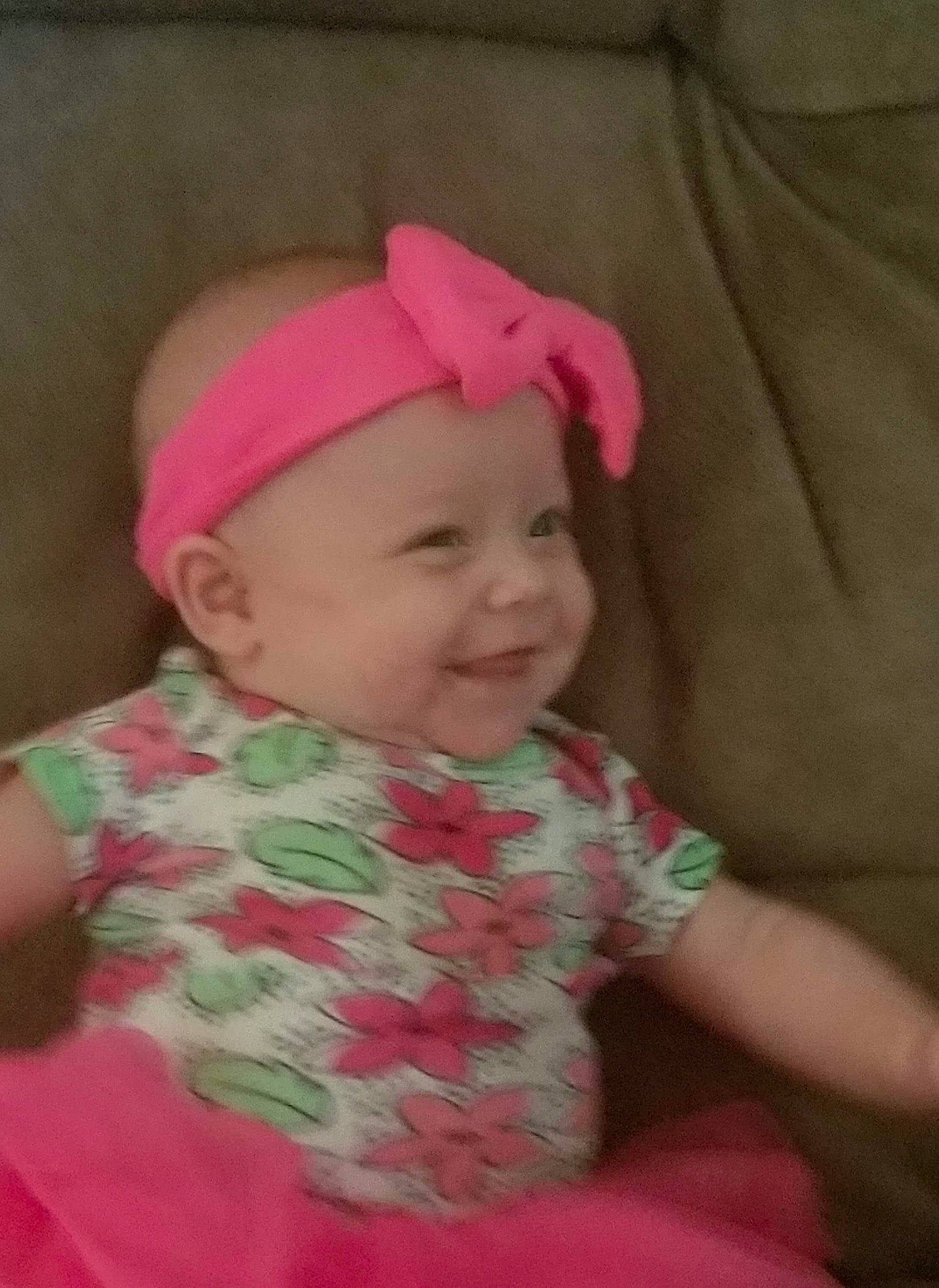 Mileena joined the competition — help win amazing prizes! baby, cheek, child, headgear, headwear, joy, person, pink, skin, smile, toddler