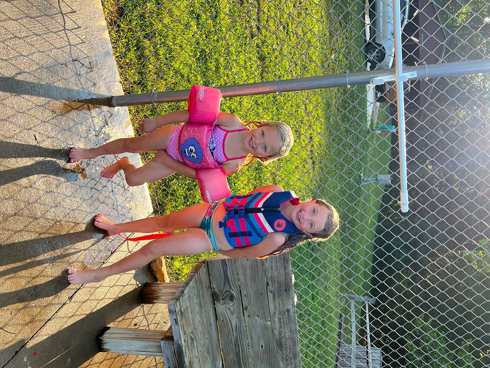 Carter joined the competition — help win amazing prizes! electric_blue, fence, fun, grass, happy, hat, human_leg, joy, knee, leisure, mesh, metal, people_in_nature, person, recreation, shorts, smile, thigh, tree, wire_fencing