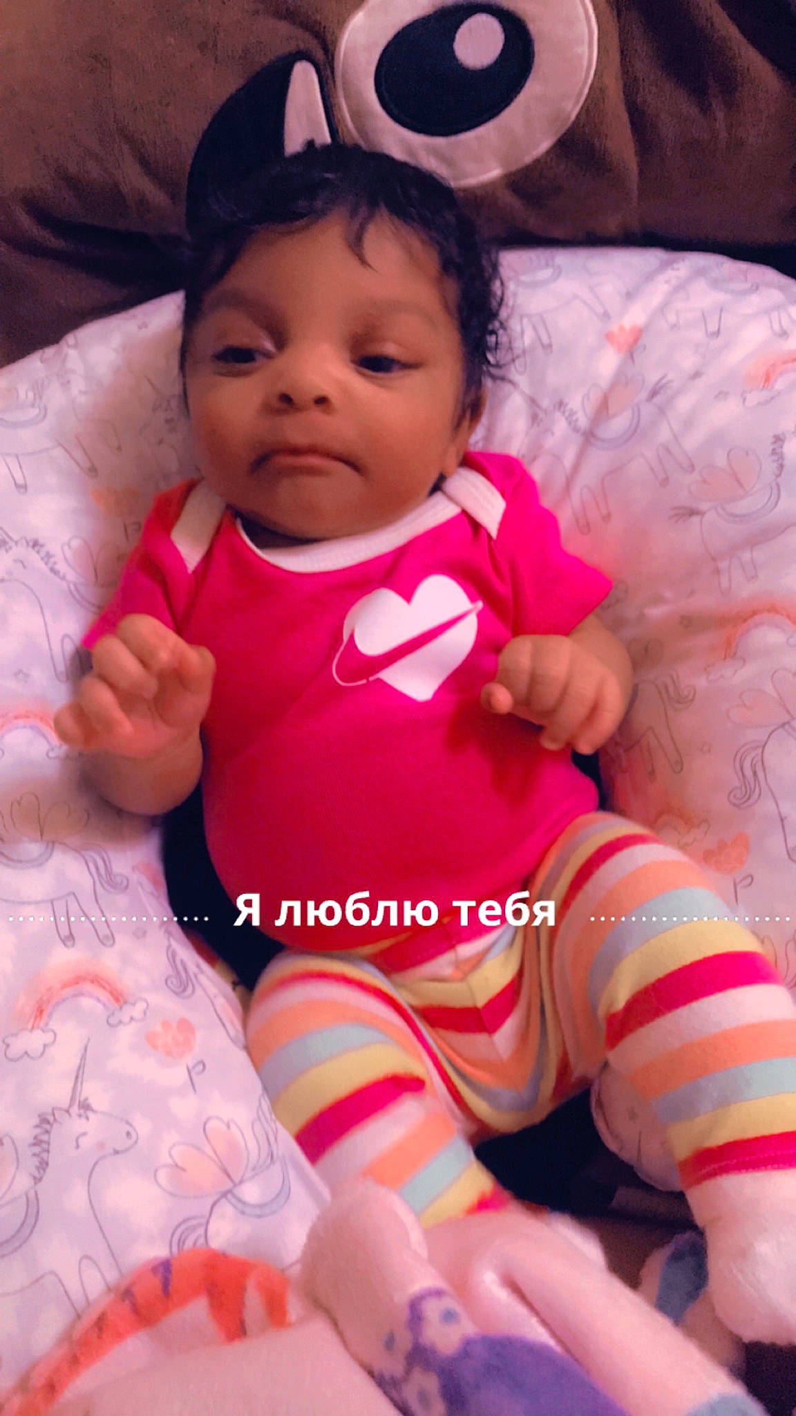 Nashia joined the competition — help win amazing prizes! arm, baby, baby_toddler_clothing, cheek, comfort, eye, face, finger, happy, human_body, nail, person, pink, red, skin, sleeve, textile, thigh, thumb, toddler