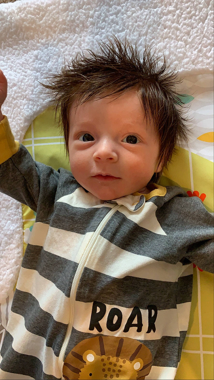 Levi joined the competition — help win amazing prizes! baby_toddler_clothing, cheek, cool, eye, eyebrow, eyelash, face, facial_expression, forehead, gesture, hair, hairstyle, head, iris, lip, neck, nose, organ, person, skin