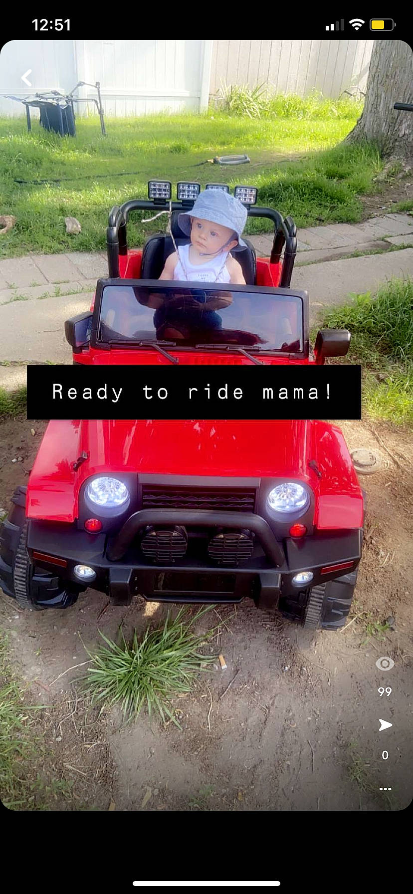 Jaxxon is registered to the contest to win money with this photo: automotive_design, automotive_exterior, automotive_lighting, automotive_tire, automotive_wheel_system, bumper, car, fender, grass, grille, headwear, hood, kit_car, motor_vehicle, person, plant, steering_wheel, tire, tread, vehicle