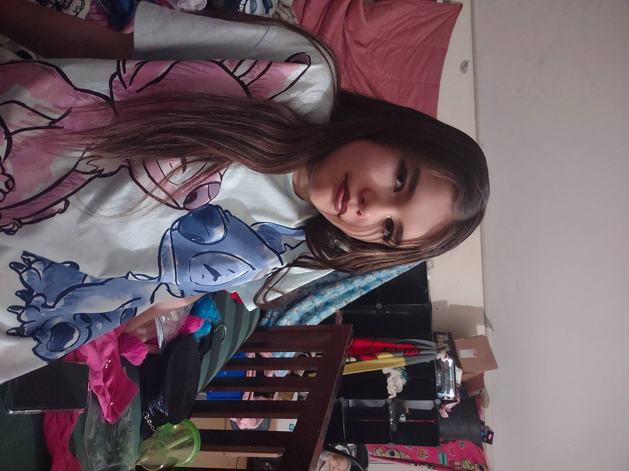 Alana joined the competition — help win amazing prizes! art, black_hair, carmine, cg_artwork, comfort, costume, eyelash, fashion_accessory, fashion_design, flesh, graphics, hair_coloring, hime_cut, long_hair, magenta, person, pink, room, textile, umbrella