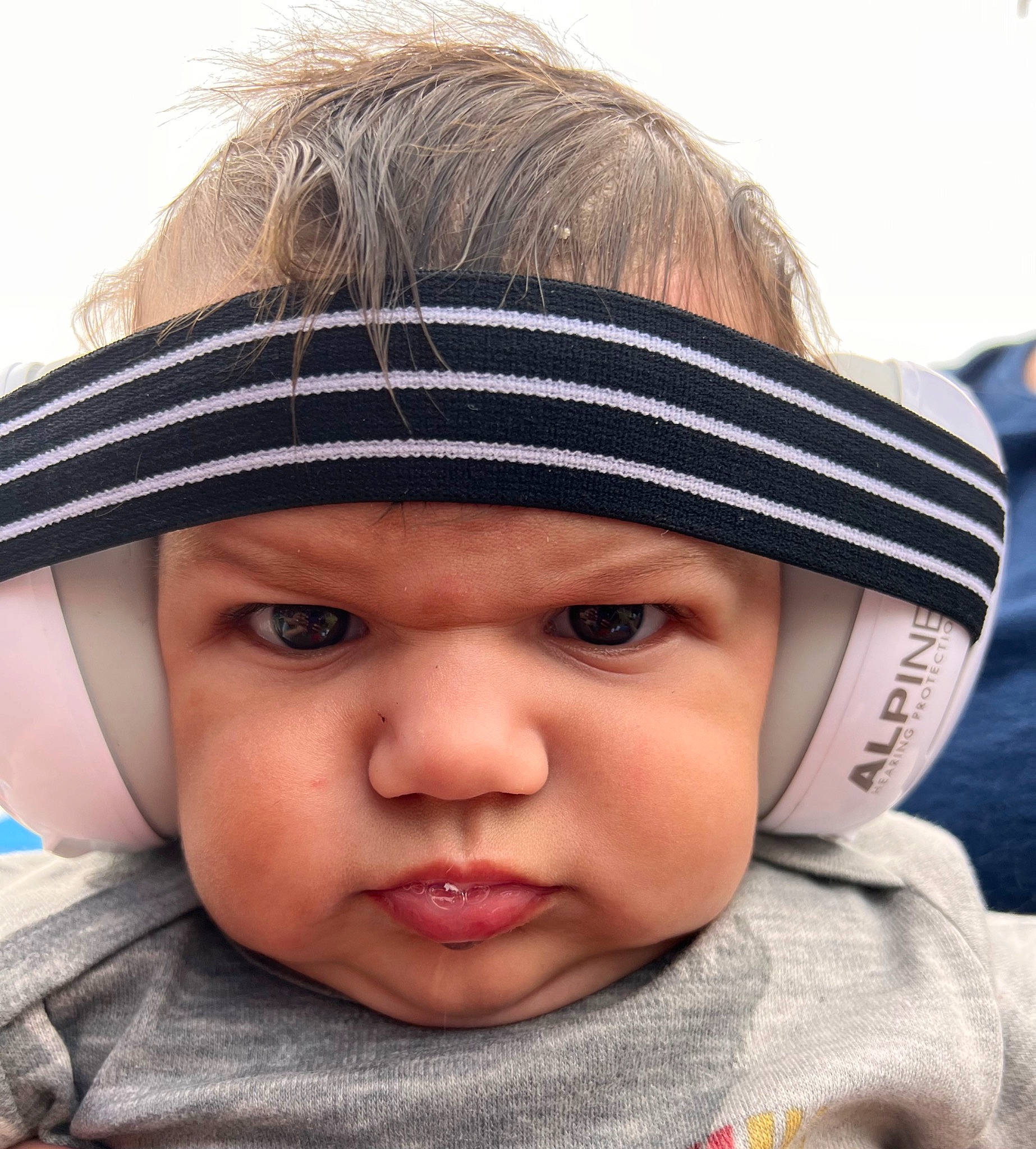 Zeppelin is registered to the contest to win money with this photo: baby, beauty, cap, cheek, chin, eyebrow, eyelash, happy, hat, headgear, headwear, iris, light, lip, nose, person, photograph, skin, smile, sun_hat