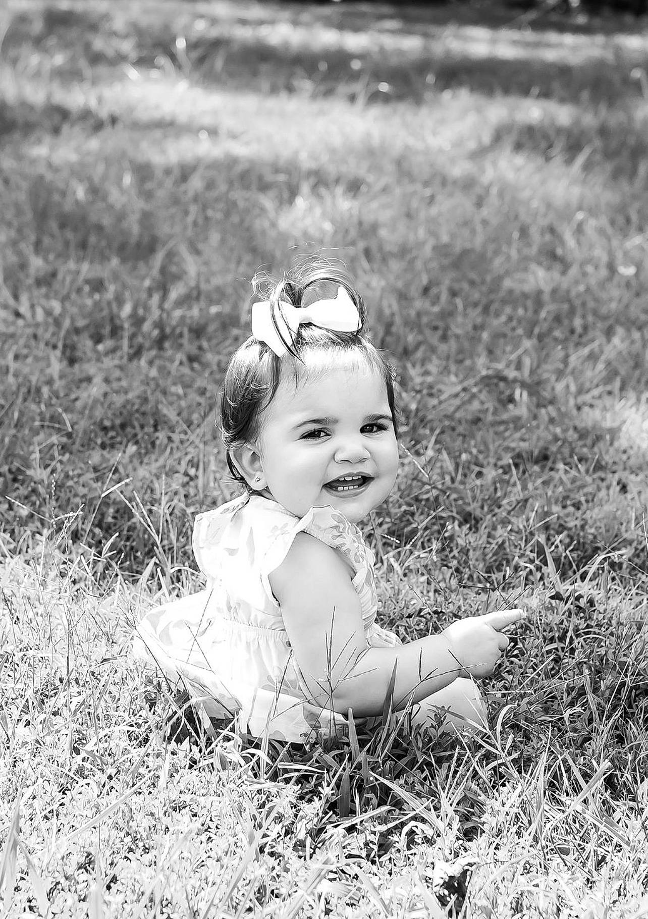 Willow joined the competition — help win amazing prizes! baby, black_and_white, field, flash_photography, fun, grass, grassland, happy, hat, iris, joy, landscape, meadow, monochrome, monochrome_photography, natural_environment, people_in_nature, person, plant, prairie
