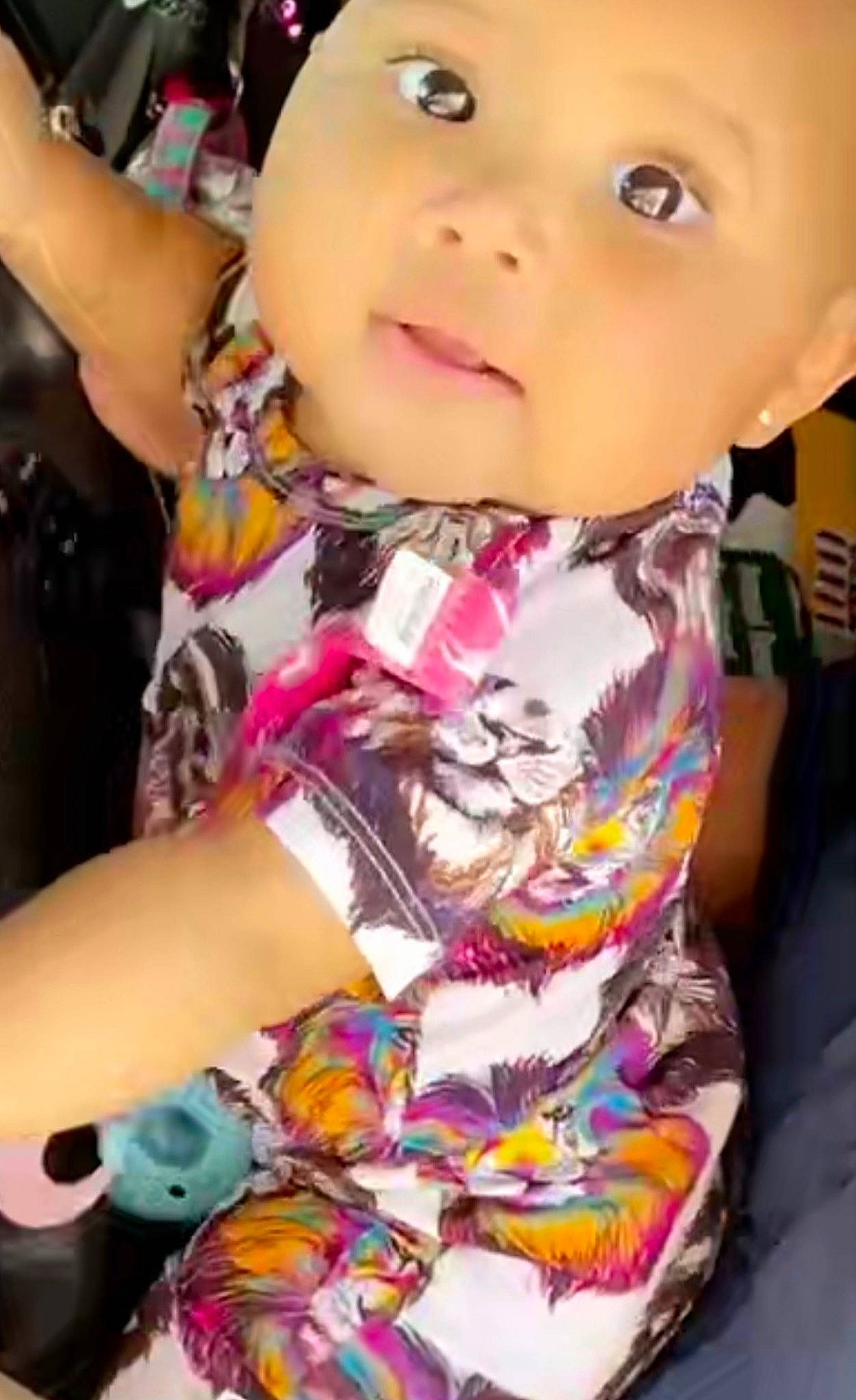 Khaleia Jo is registered to the contest to win money with this photo: arm, baby_toddler_clothing, beauty, cheek, chest, child, ear, eyebrow, eyelash, finger, happy, lip, mouth, nail, nose, person, skin, sleeve, t_shirt, toddler