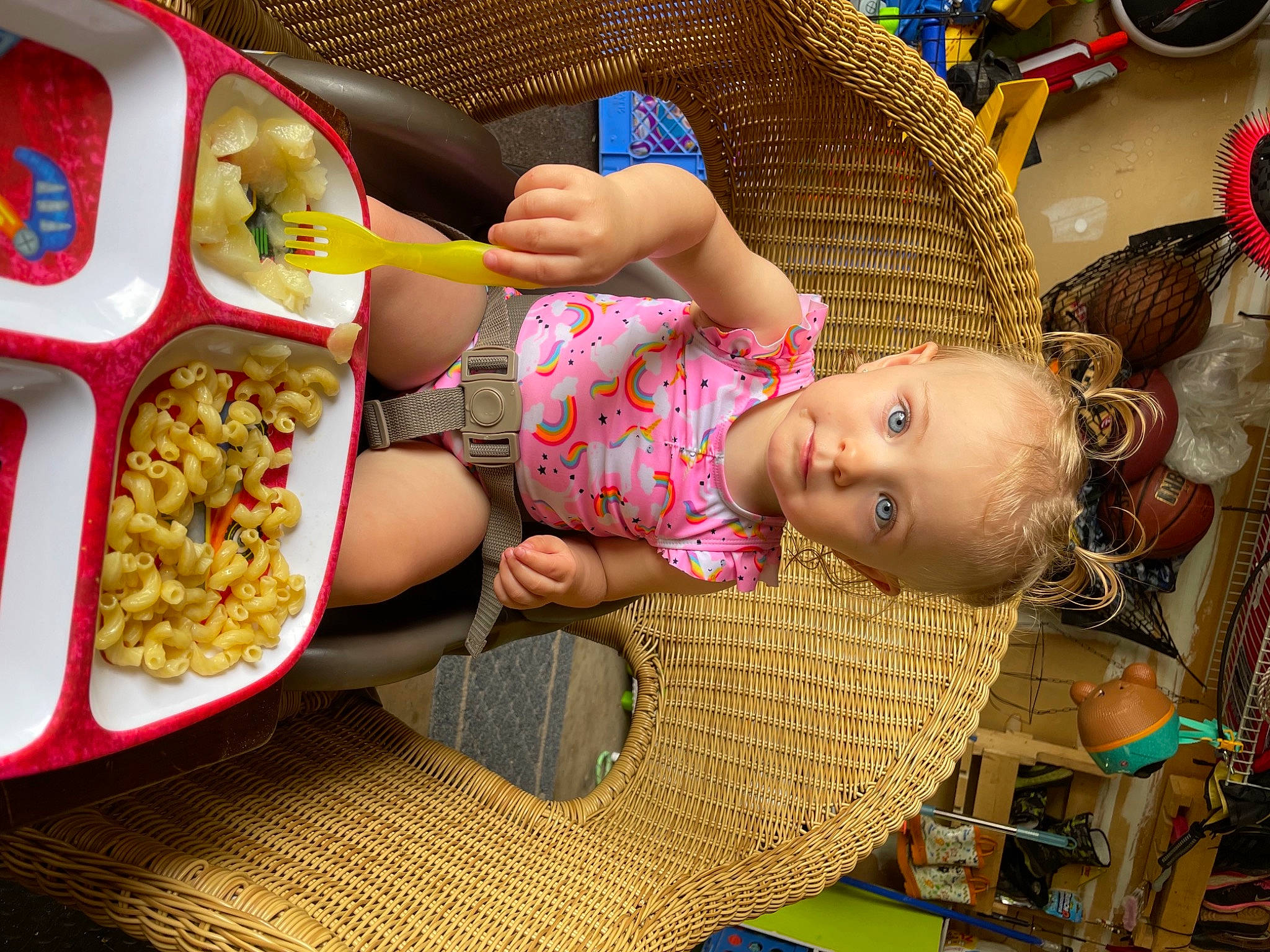Harlee joined the competition — help win amazing prizes! baby, baby_toddler_clothing, breakfast_cereal, chair, cheek, child, city, comfort_food, cuisine, fashion_accessory, food, fun, ingredient, kettle_corn, leisure, pattern, person, room, sitting, toddler