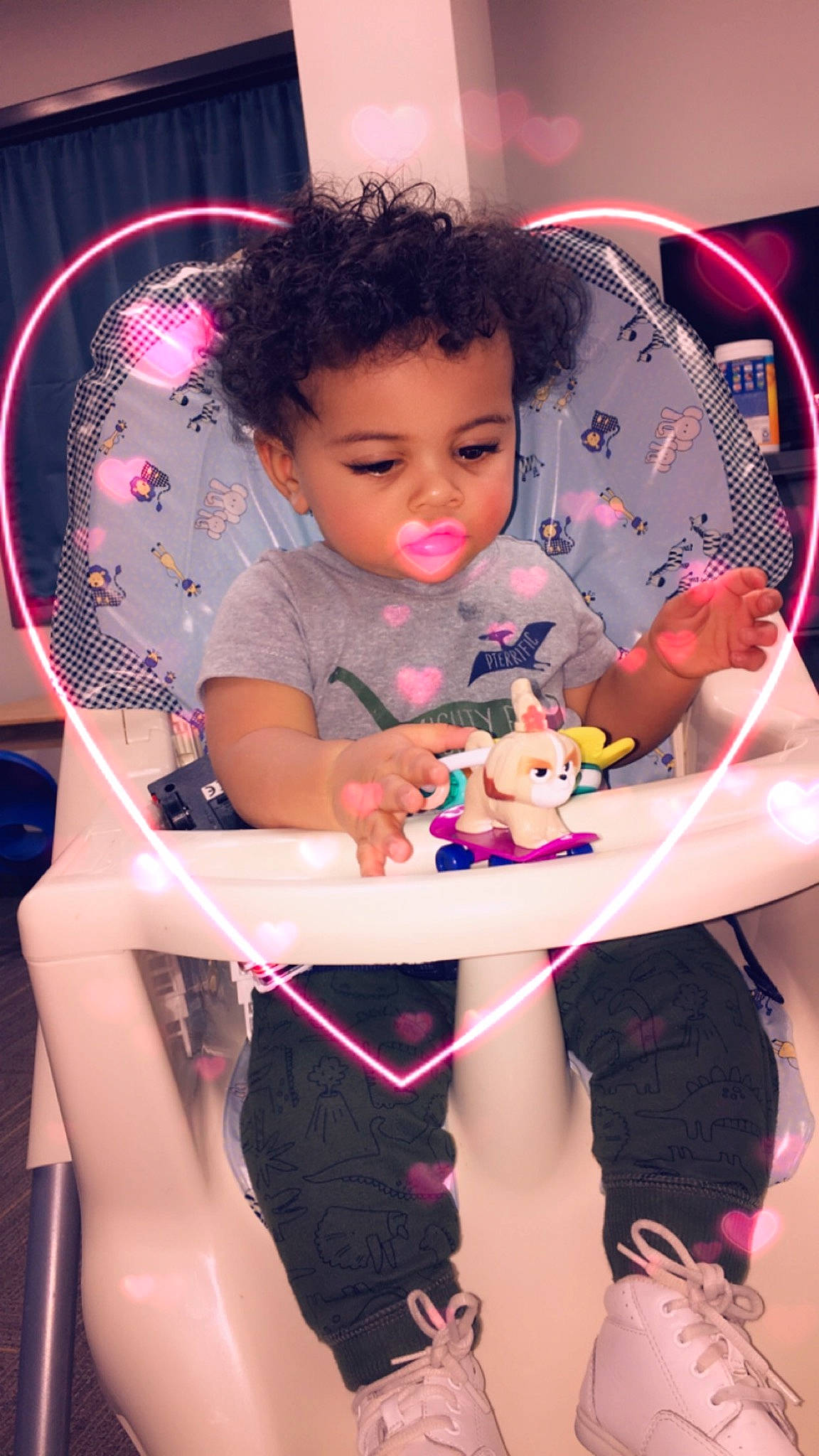 Xavior joined the competition — help win amazing prizes! baby, child, leg, person, pink, play, product, skin, toddler