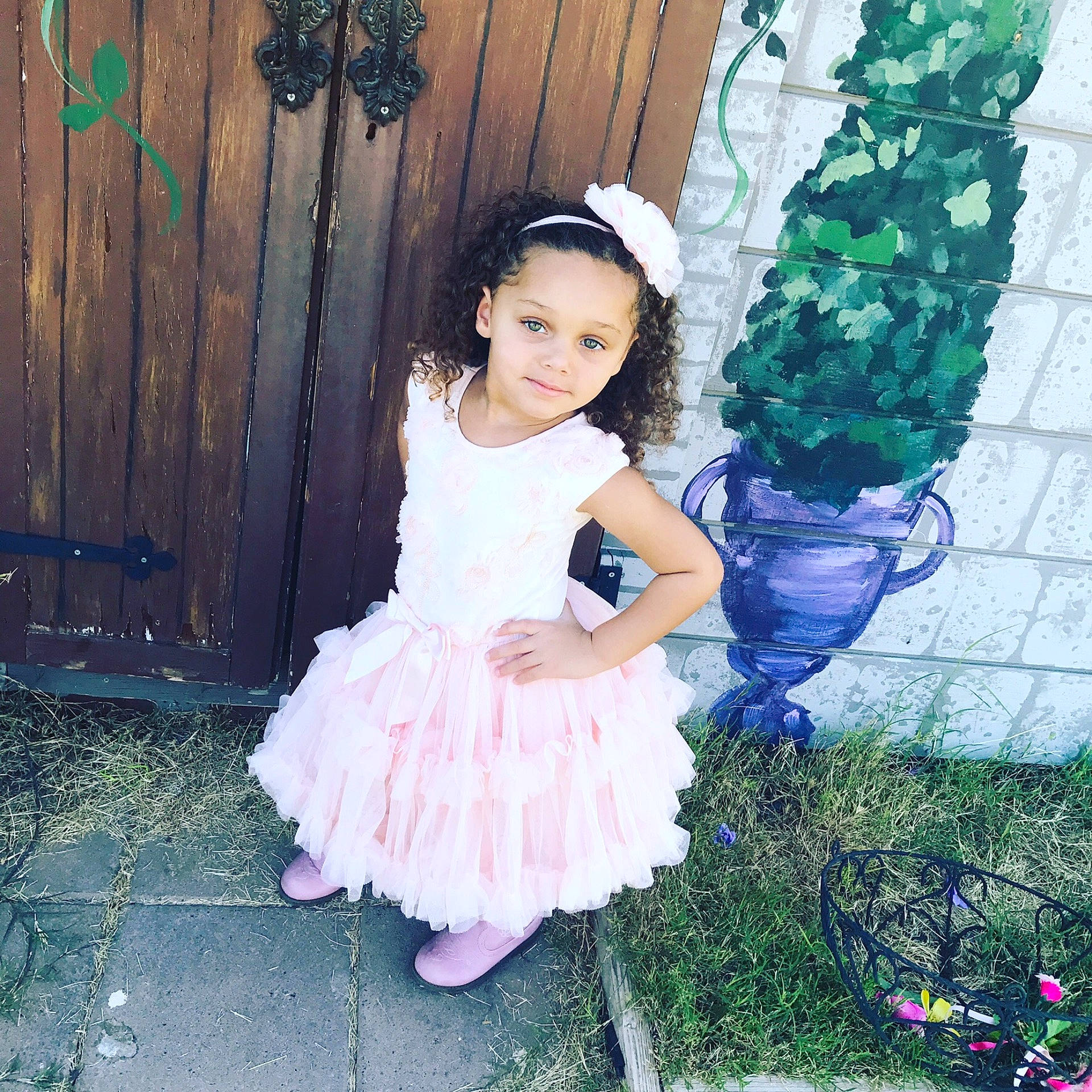 Aziyana joined the competition — help win amazing prizes! ballet_tutu, beauty, child, clothing, costume, dance_dress, dress, flower, flower_girl, fun, girl, gown, hair_accessory, happiness, person, photo_shoot, pink, skin, smile, textile