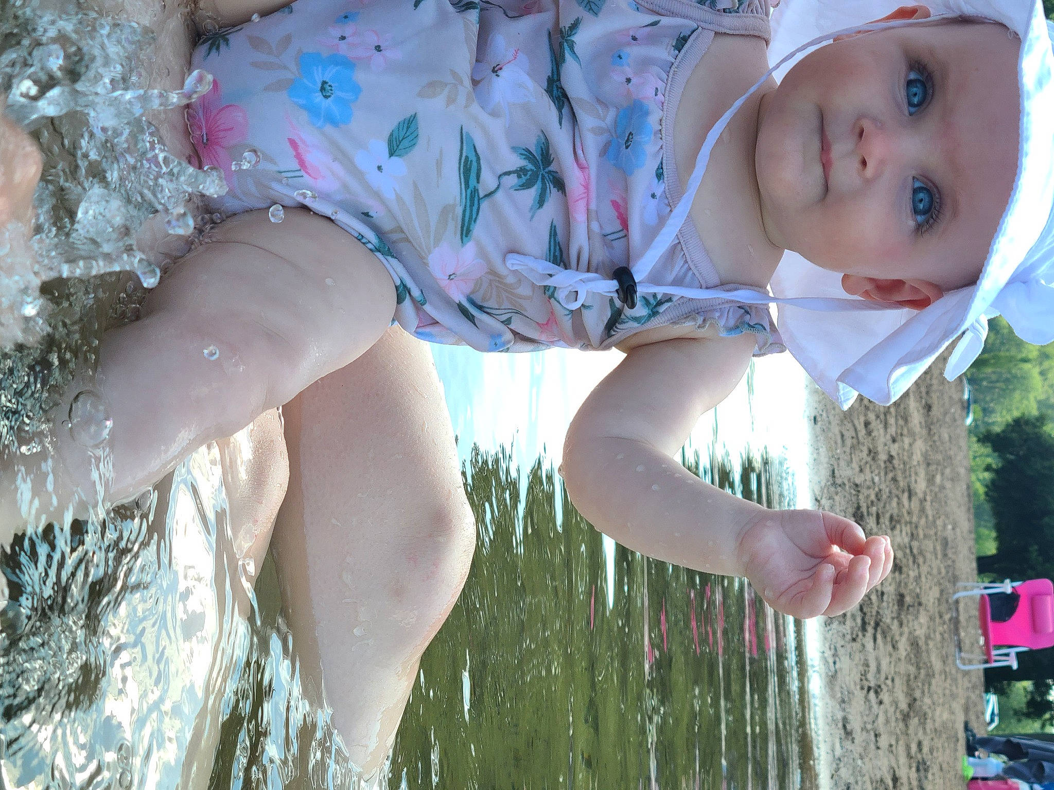 Rowan is registered to the contest to win money with this photo: facial_expression, fun, grass, green, hand, happy, headwear, human_body, joy, light, people, people_in_nature, person, photograph, plant, skin, sky, summer, sunlight, textile