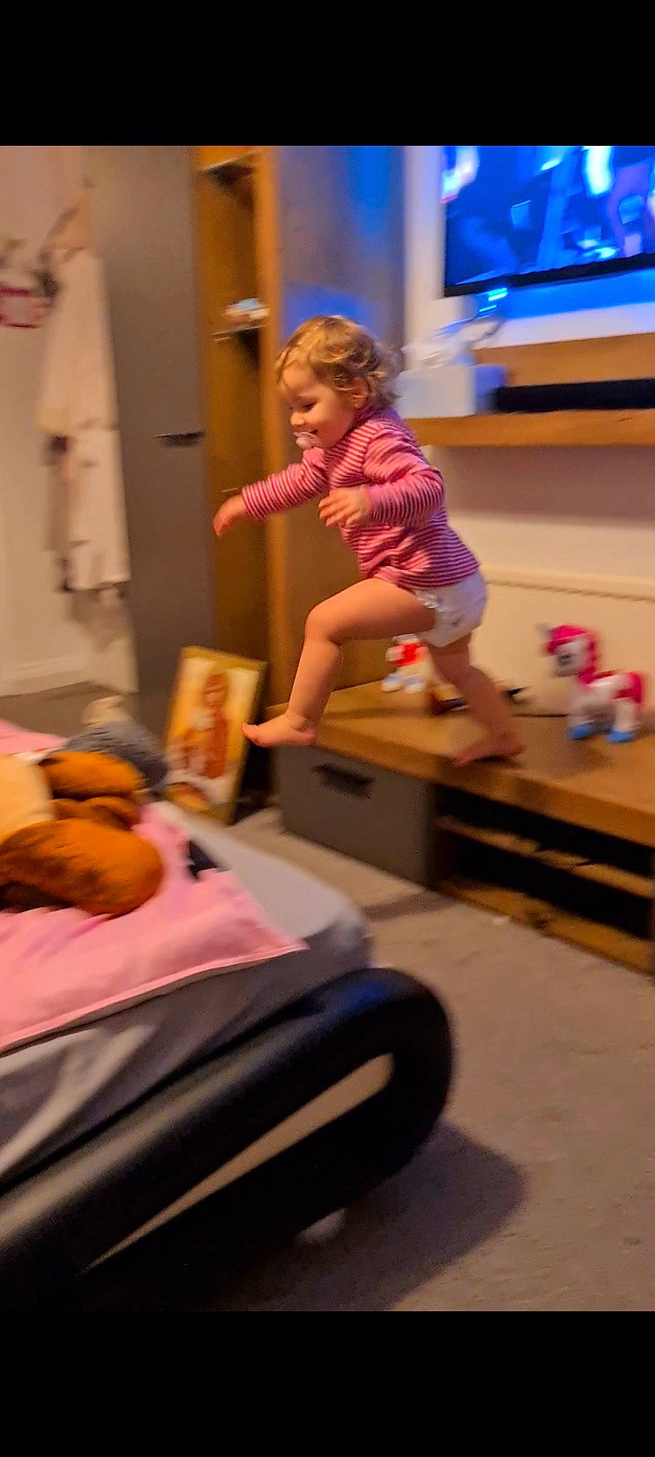 Beatris Adriana joined the competition — help win amazing prizes! baby, baby_toys, balance, barefoot, bean_bag, bed, bed_sheet, bedding, child, comfort, foot, joy, kindergarten, person, play, plush, room, stuffed_toy, synthetic_rubber, toddler