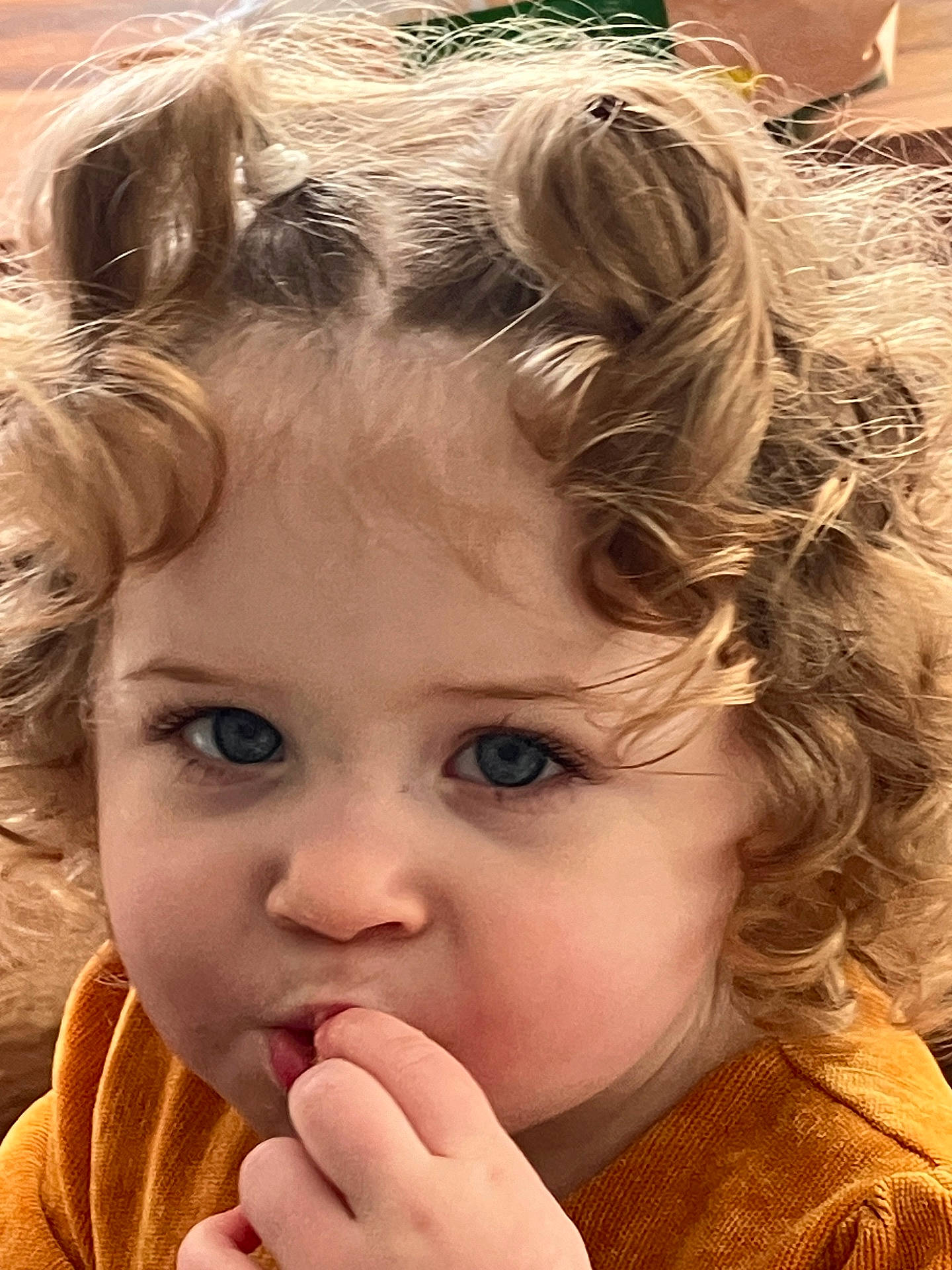 baby, blonde, bodypart, cosmetics, cream, dessert, eating, face, finger, food, hair, hand, head, icecream, lipstick, mouth, person, photography, portrait, sweets