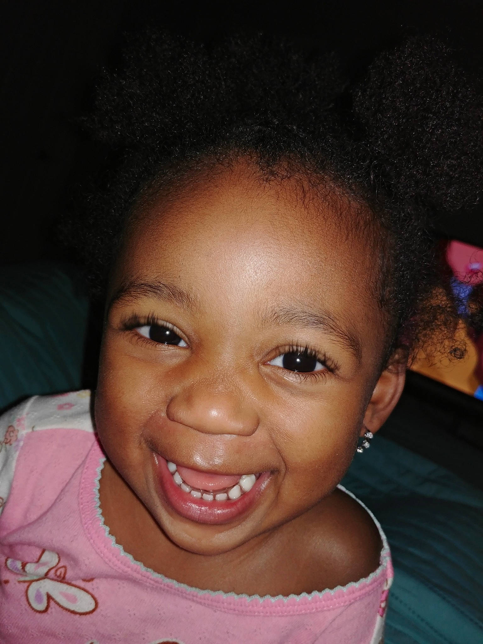 Faith joined the competition — help win amazing prizes! beauty, black_hair, cheek, child, chin, eye, eyebrow, face, facial_expression, forehead, hair, hairstyle, head, joy, lip, nose, organ, person, pink, skin